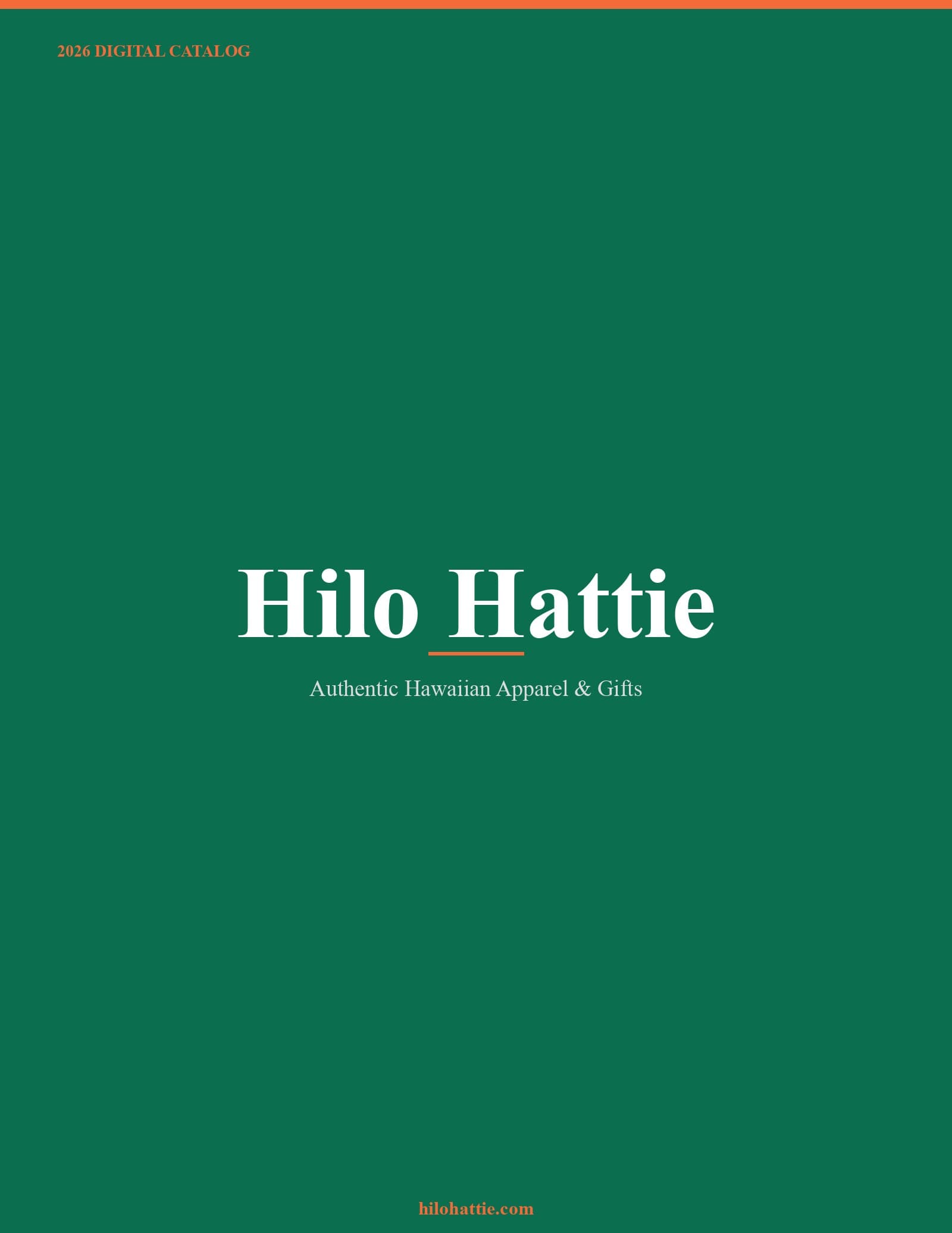 Hilo Hattie 2026 Catalog
