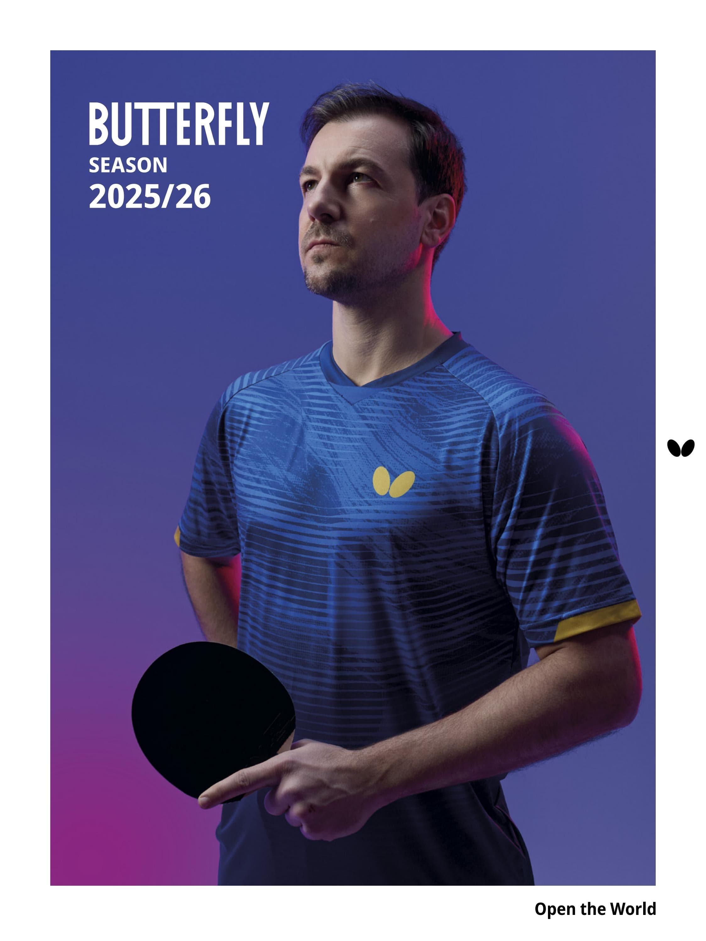 Butterfly Table Tennis 2025/26 Season Catalog