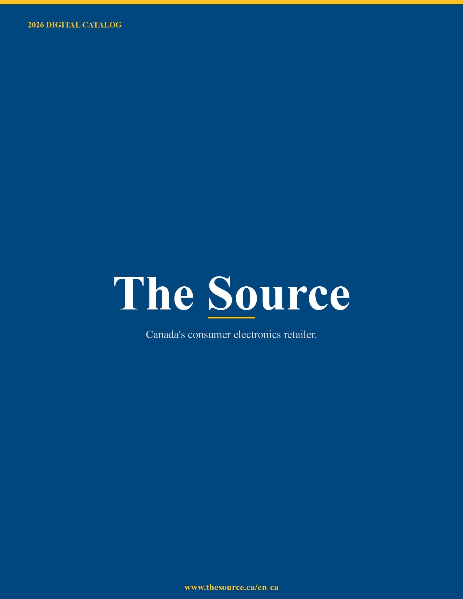 The Source 2026 Catalog