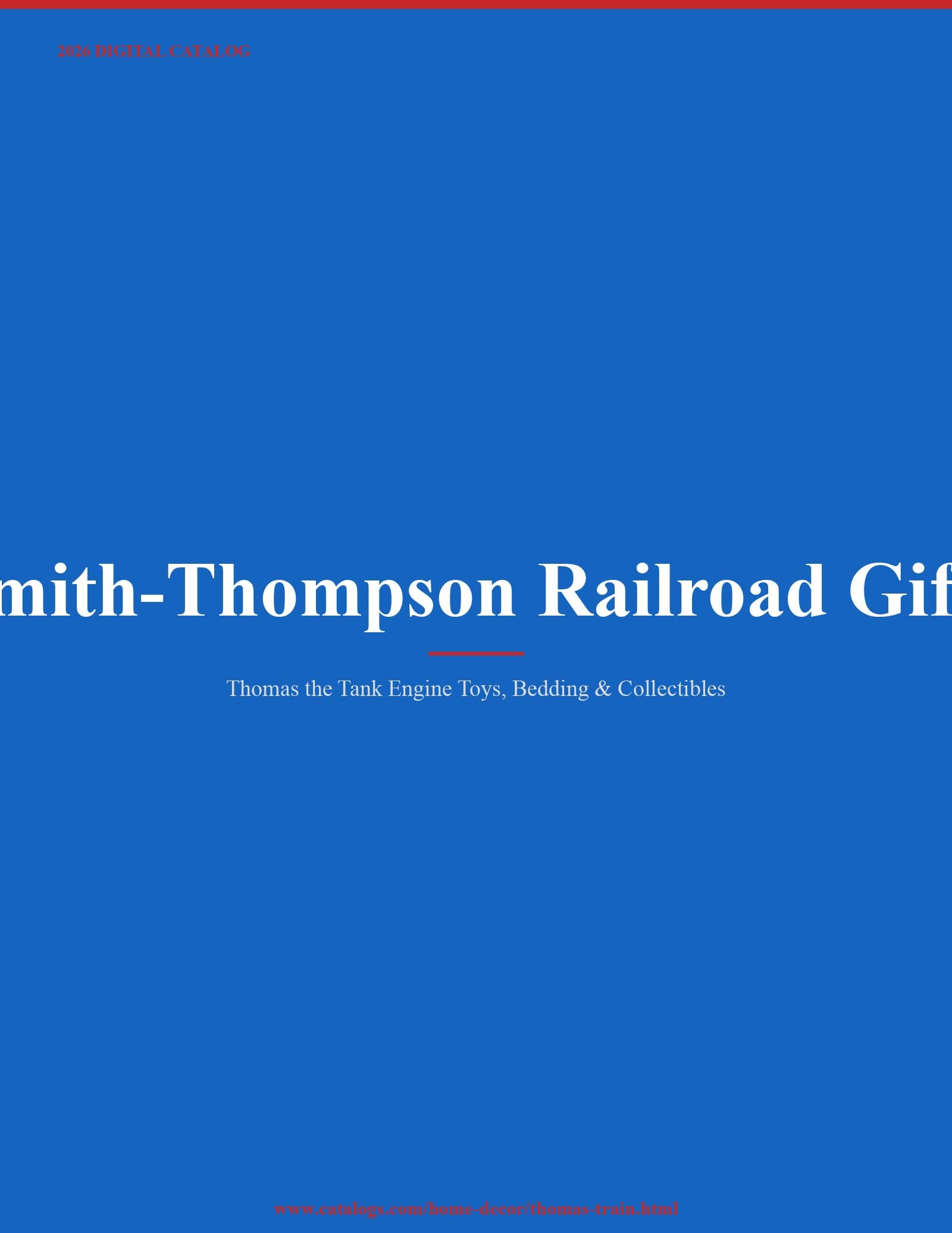 Smith-Thompson Railroad Gifts 2026 Catalog