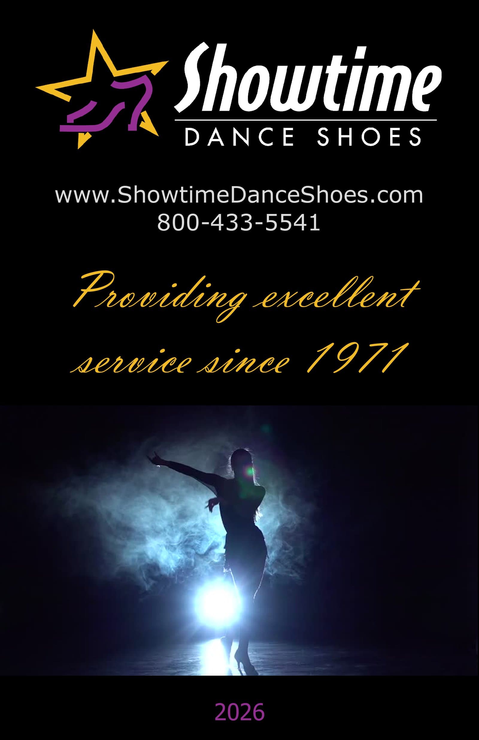 Showtime Dance Shoes 2026 Catalog
