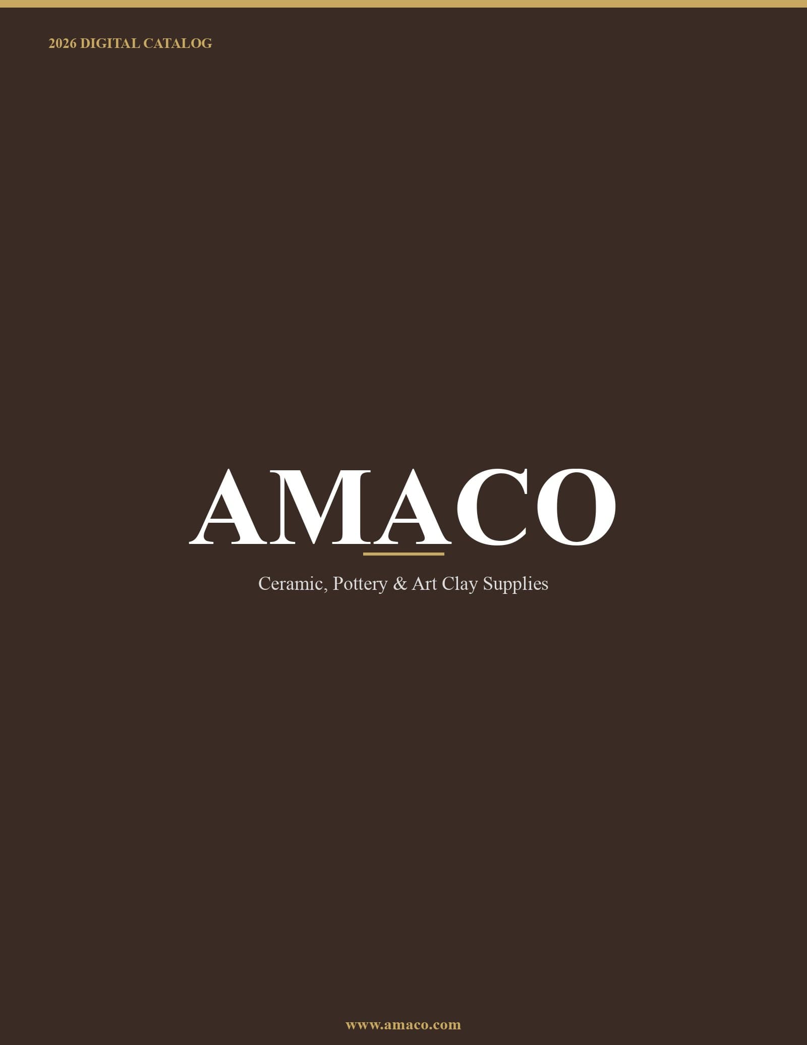 AMACO 2026 Catalog