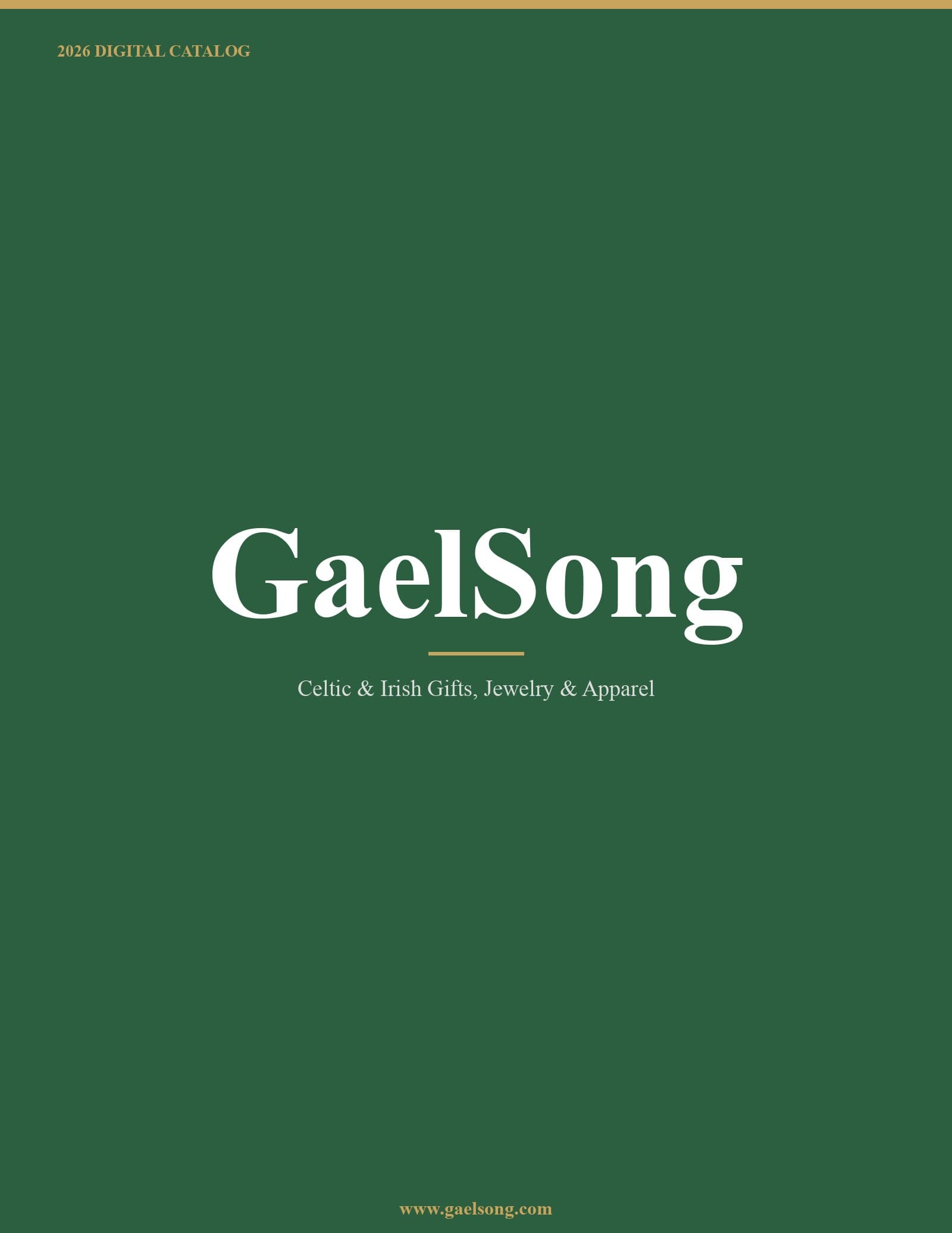 GaelSong 2026 Catalog