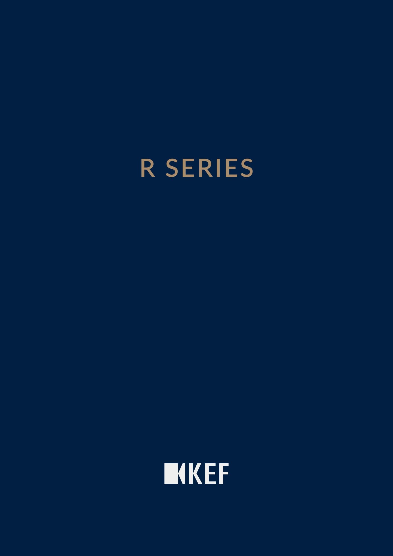 KEF R Series Meta Brochure