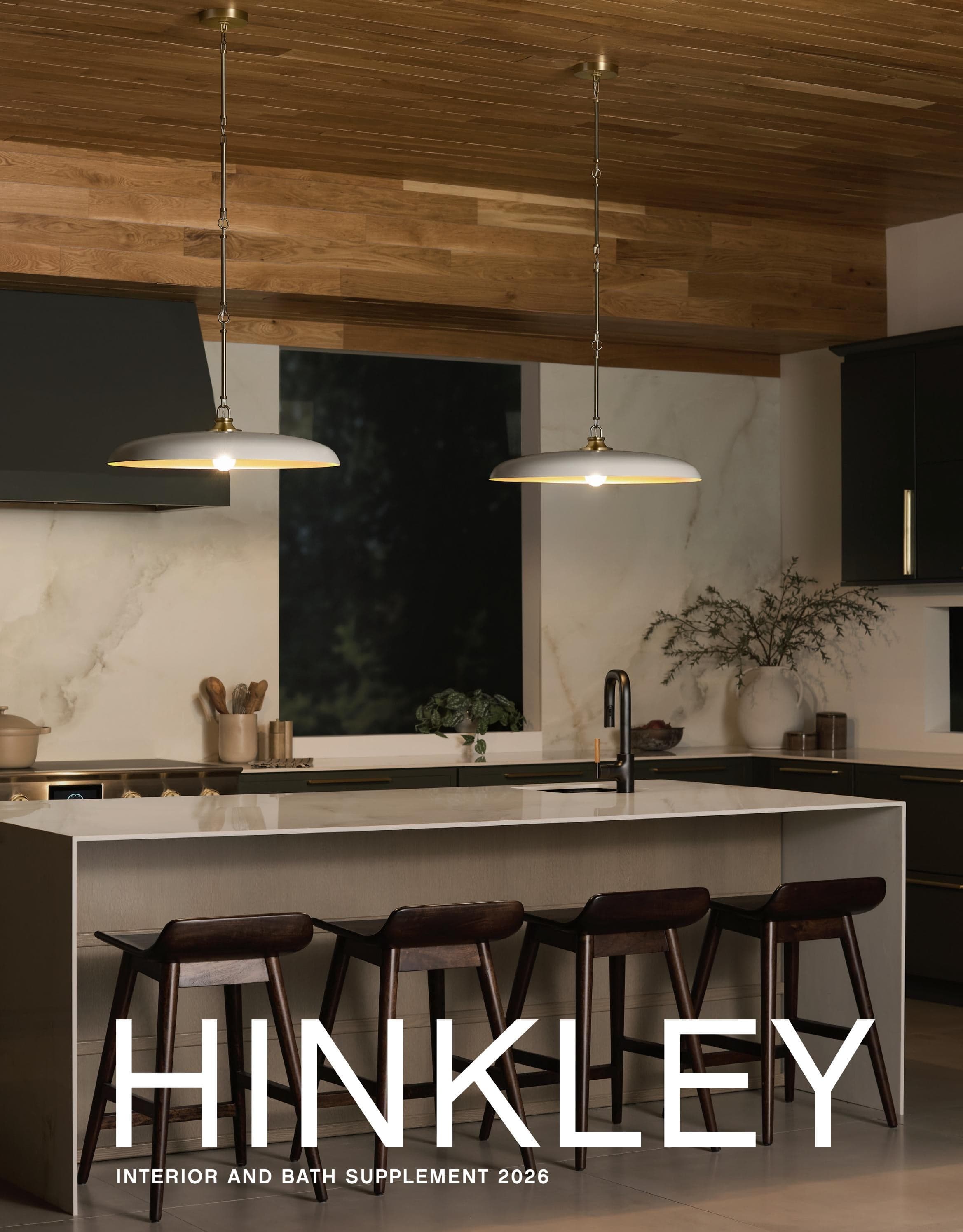 Hinkley January 2026 Interior & Bath Catalog