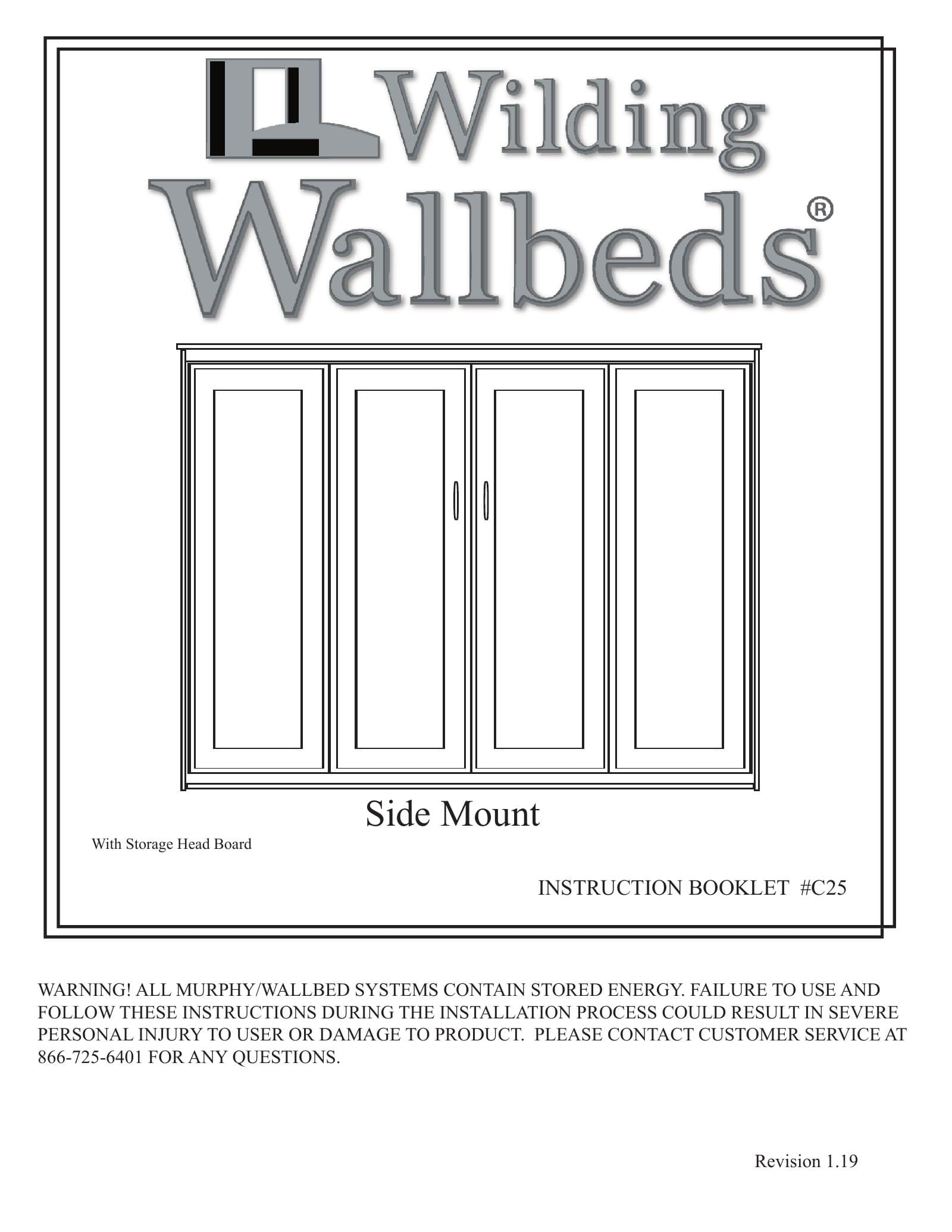 Wallbeds By Wilding C25 Catalog
