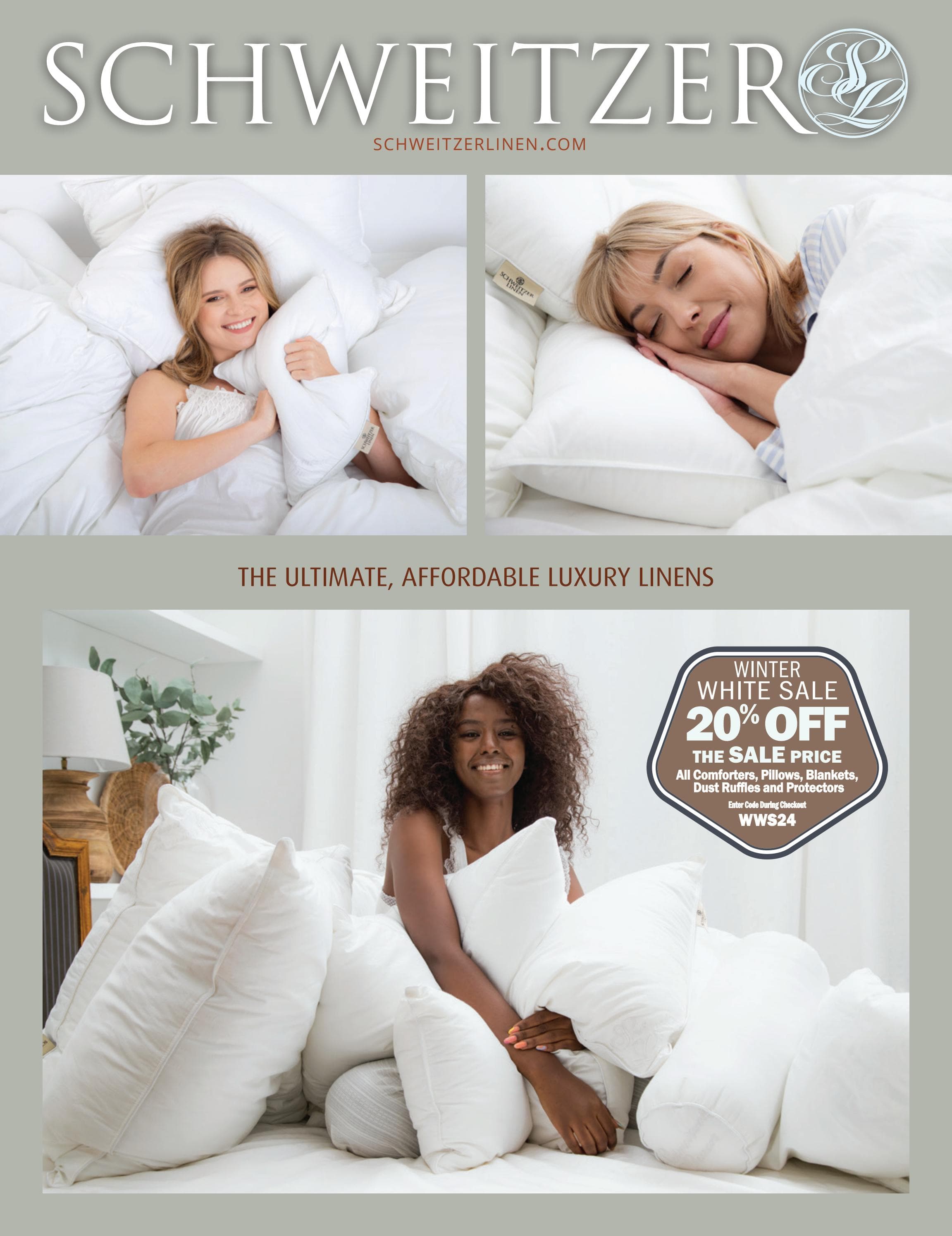 Schweitzer Linen Winter 2024 Catalog