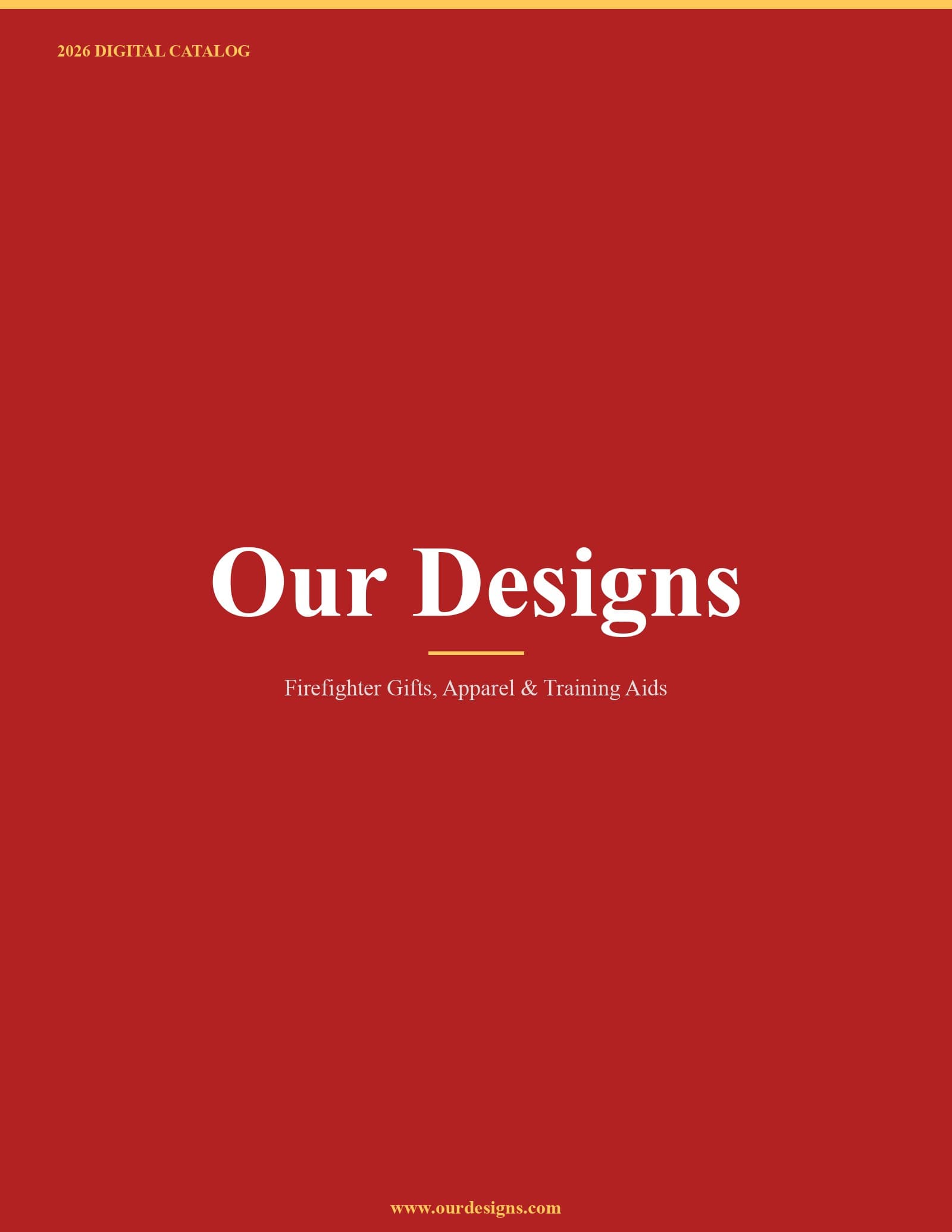 Our Designs 2026 Catalog