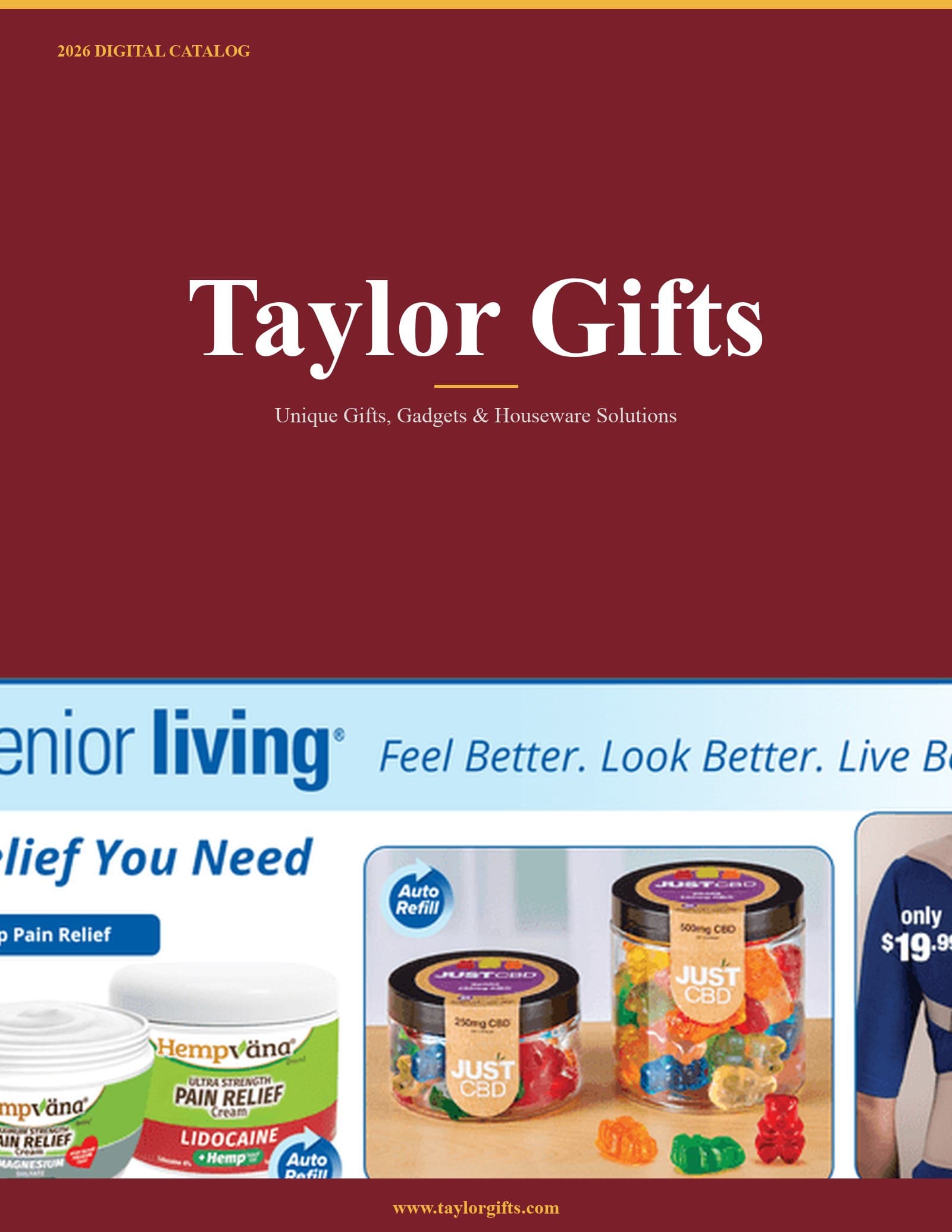 Taylor Gifts 2026 Catalog