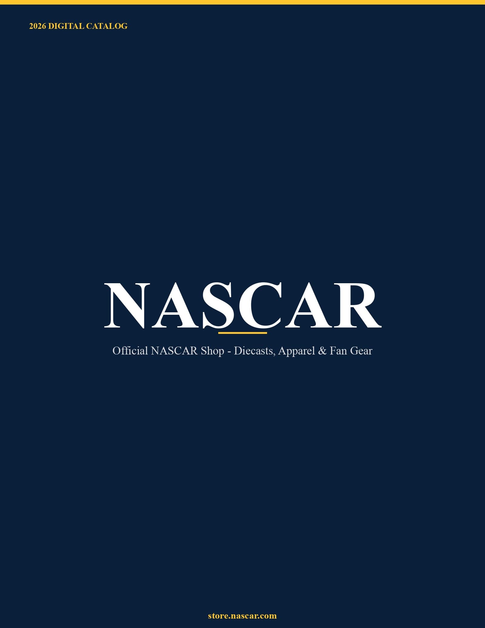 NASCAR 2026 Catalog