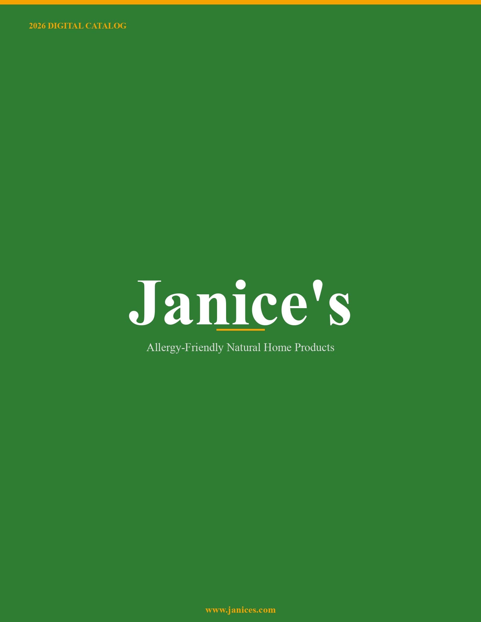 Janice's 2026 Catalog