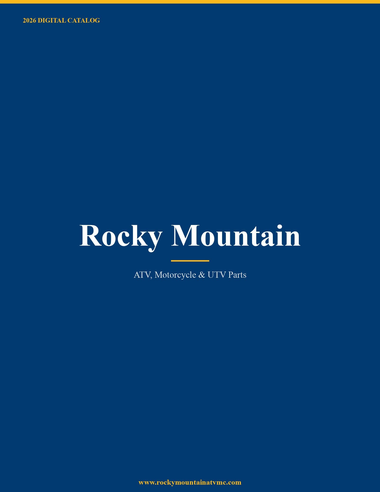 Rocky Mountain 2026 Catalog