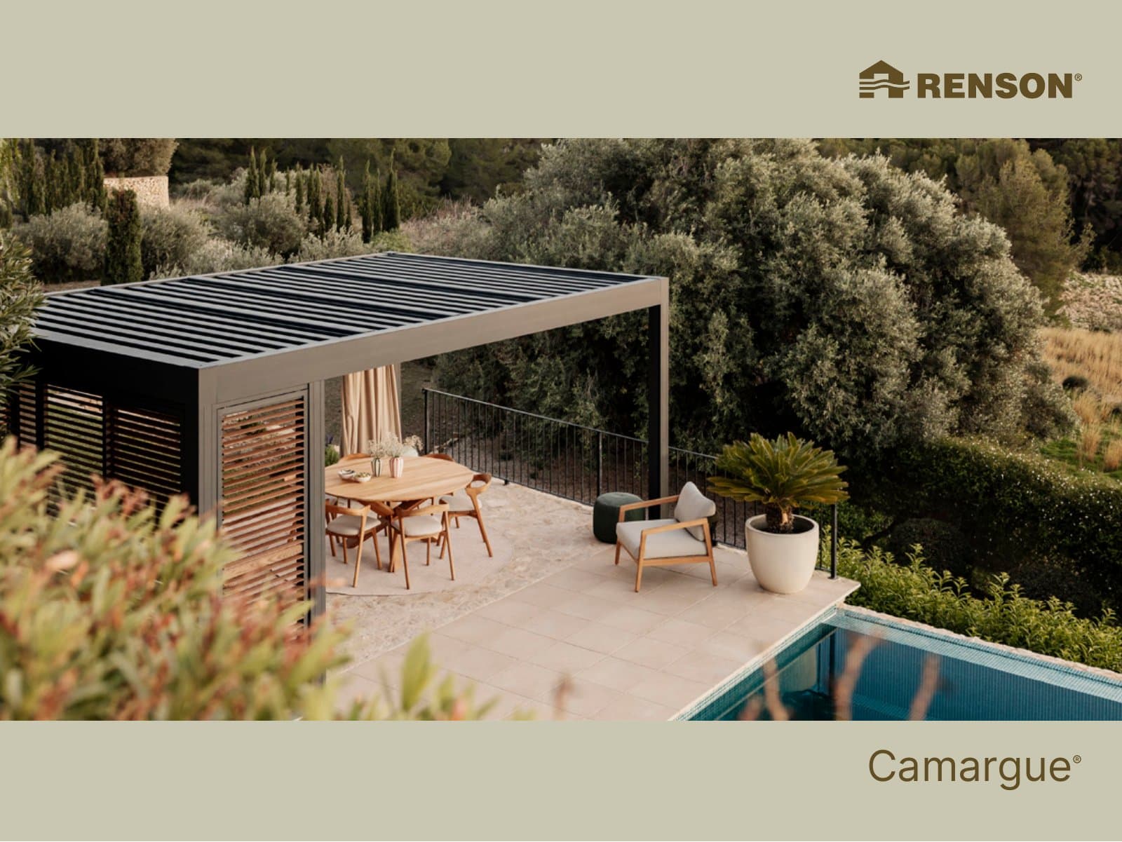 Request Renson Camargue Pergola Catalog