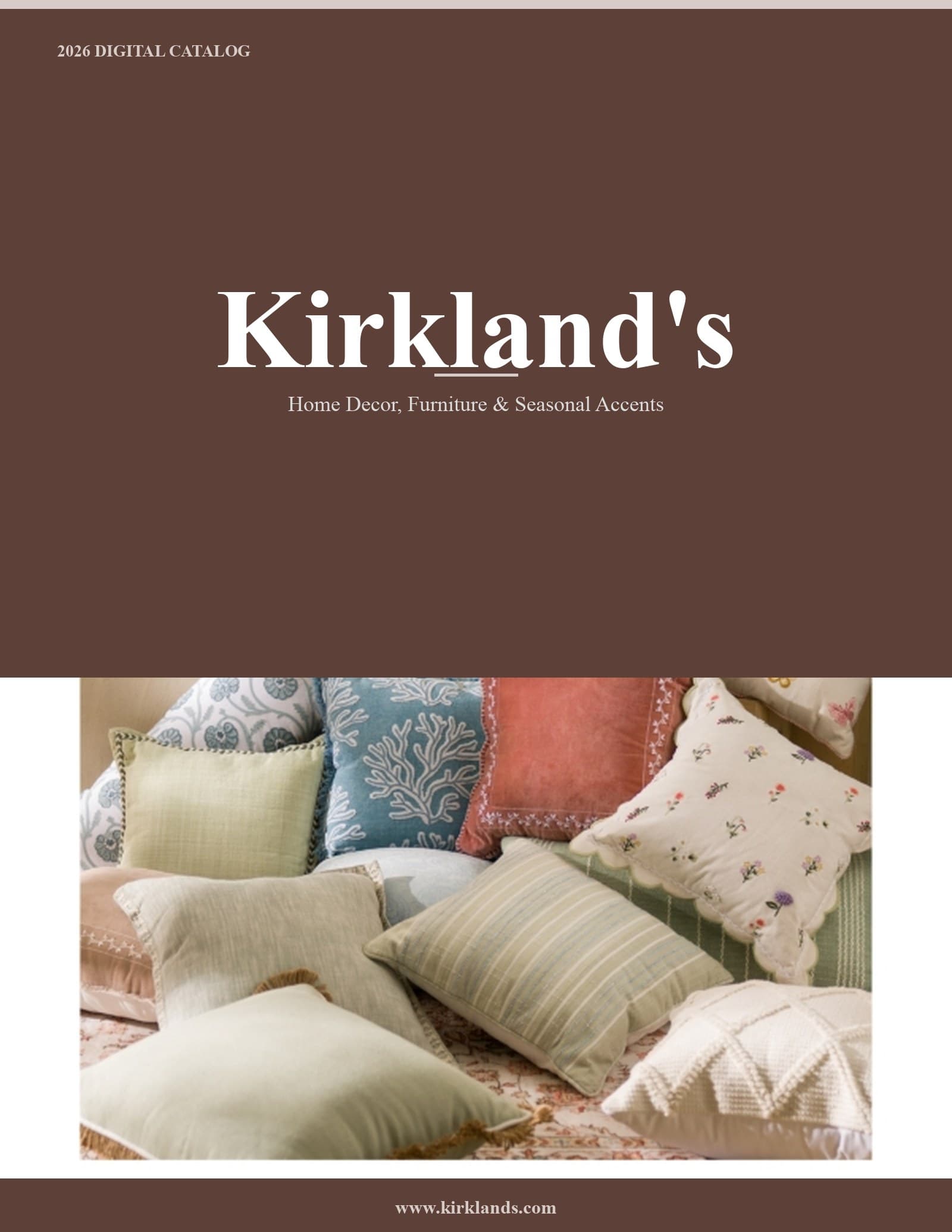 Kirkland's 2026 Catalog