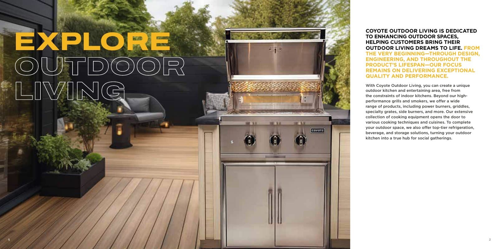 Coyote Outdoor Living 2025 Brochure