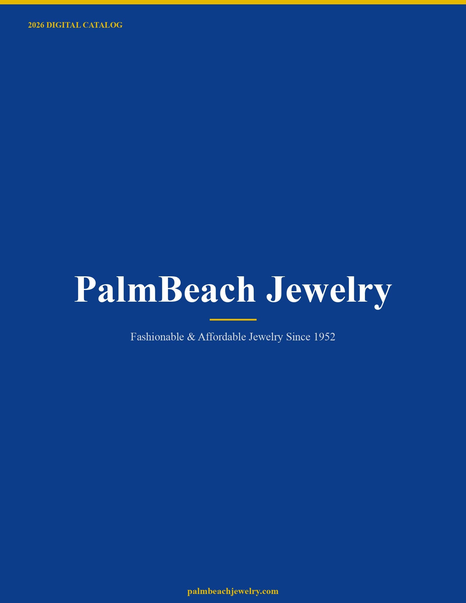 PalmBeach Jewelry 2026 Catalog
