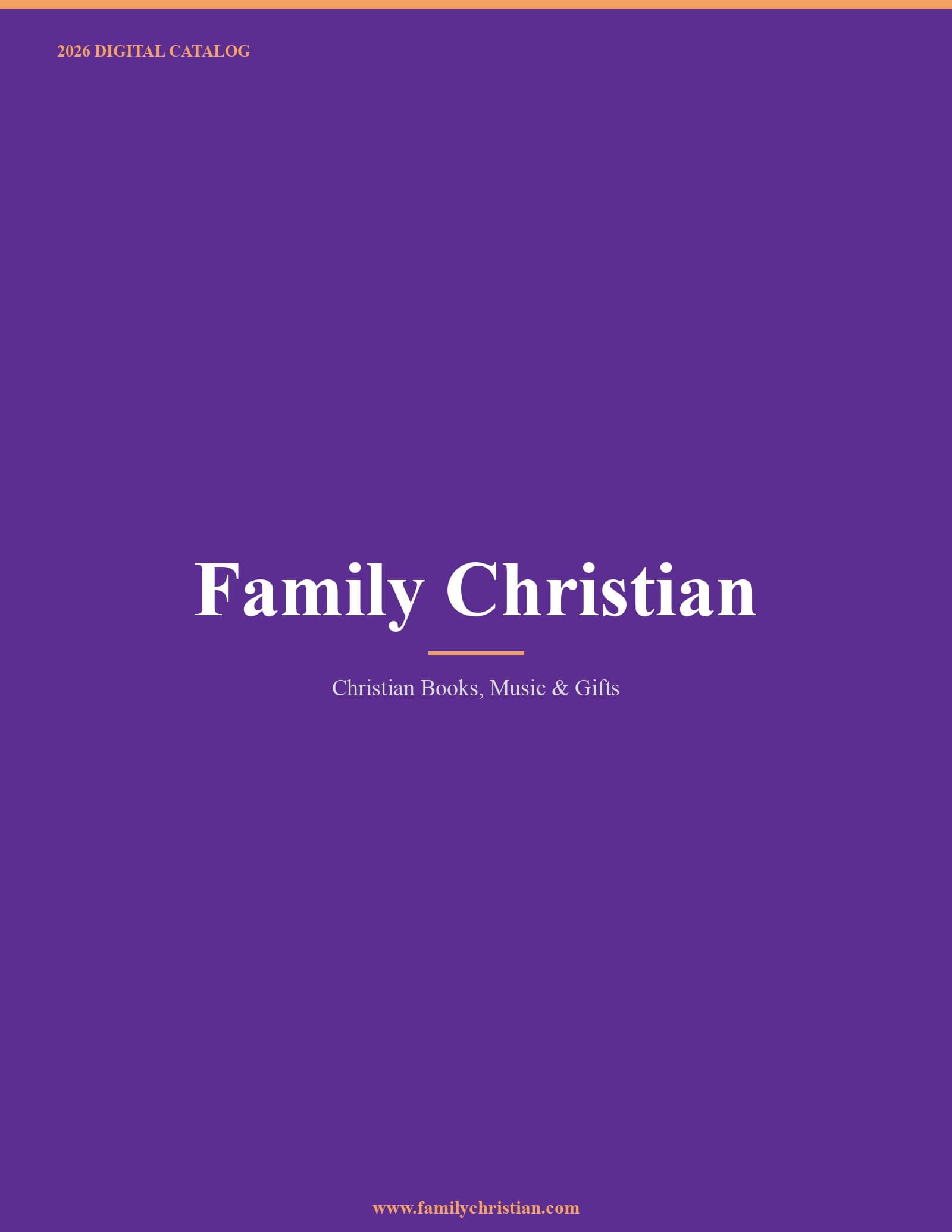 Family Christian 2026 Catalog
