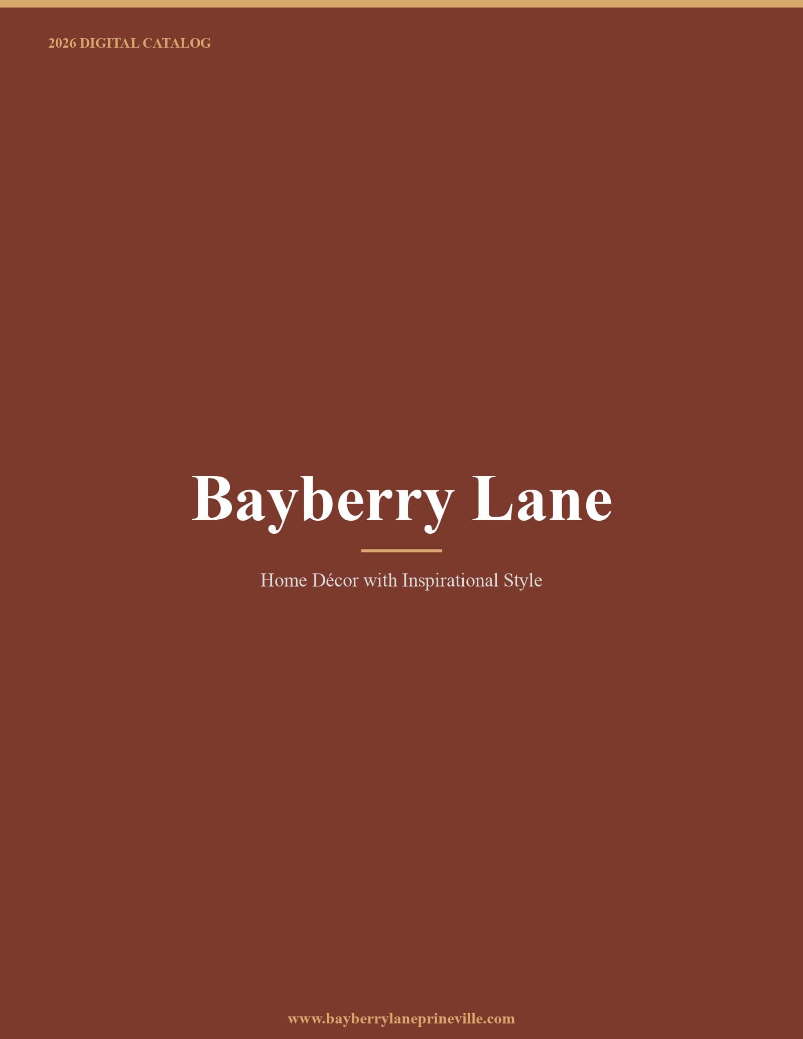Bayberry Lane 2026 Catalog