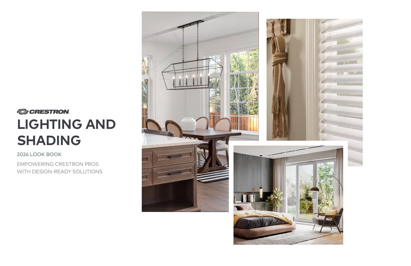 Crestron Lighting and Shading 2026 Lookbook