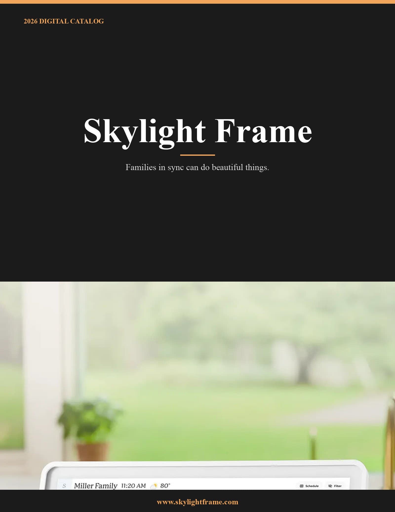 Skylight Frame 2026 Catalog