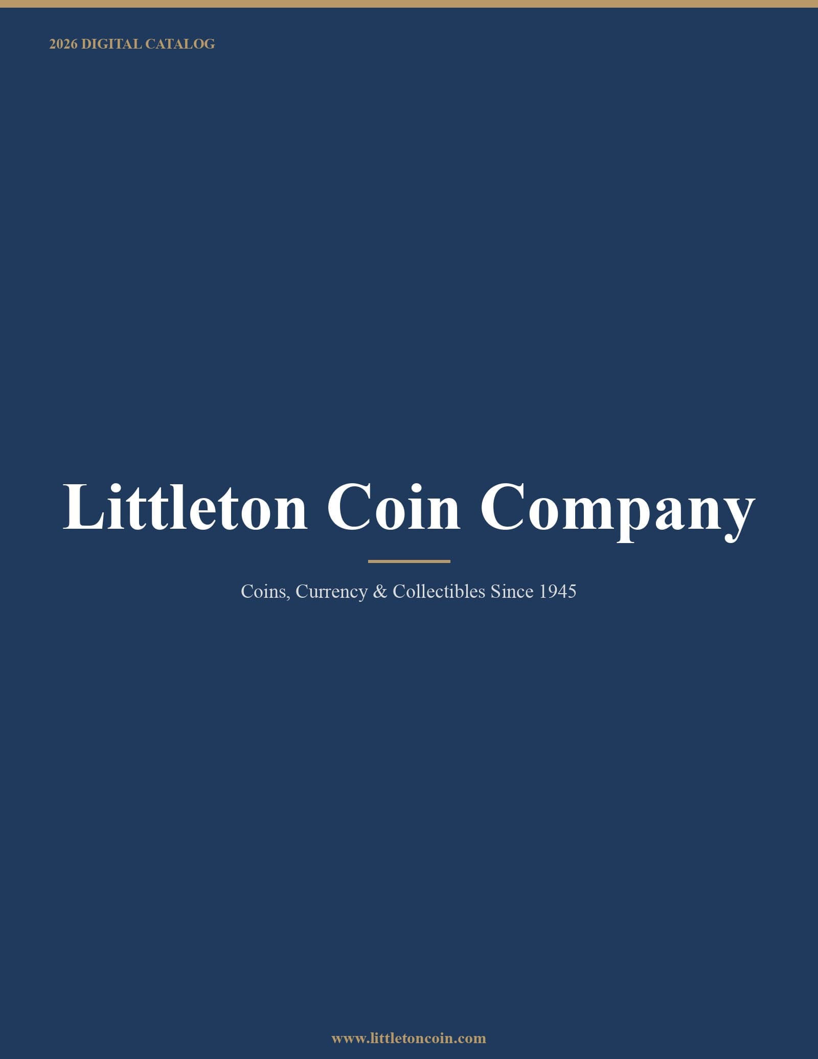 Littleton Coin Company 2026 Catalog