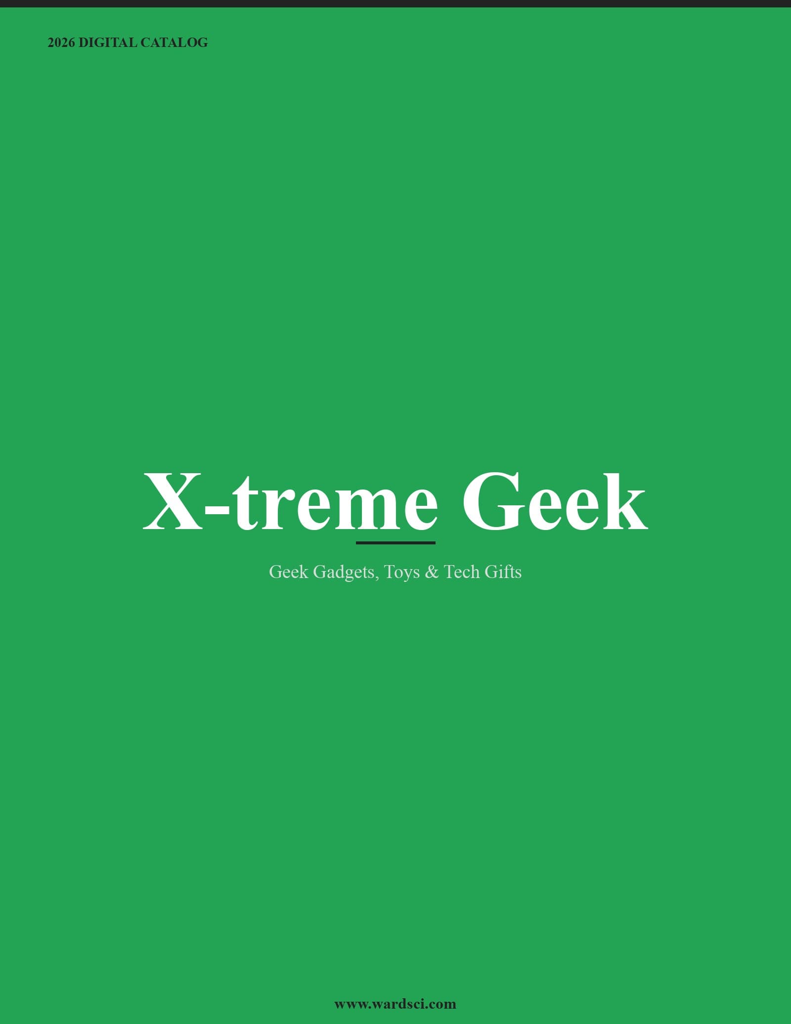 X-treme Geek 2026 Catalog
