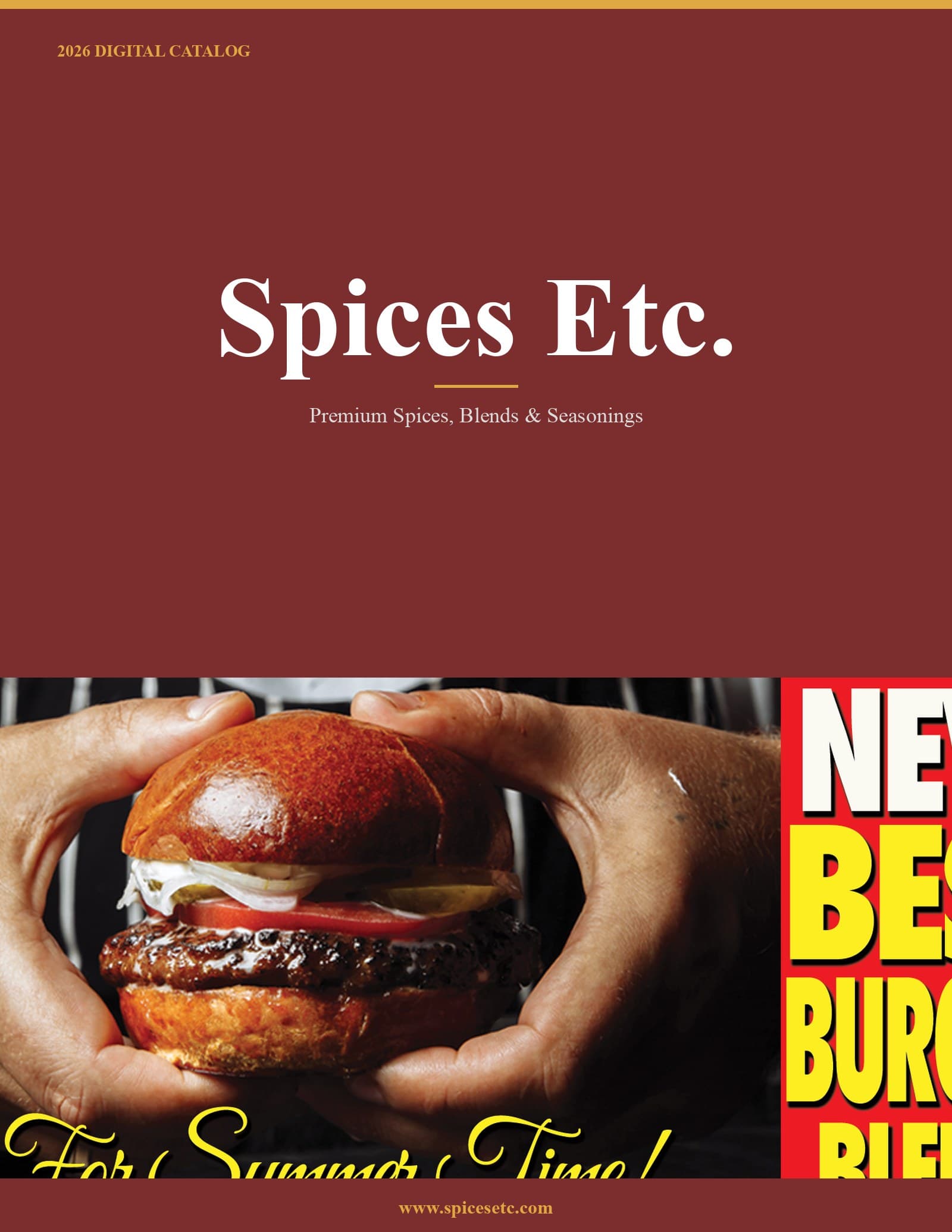 Spices Etc. 2026 Catalog