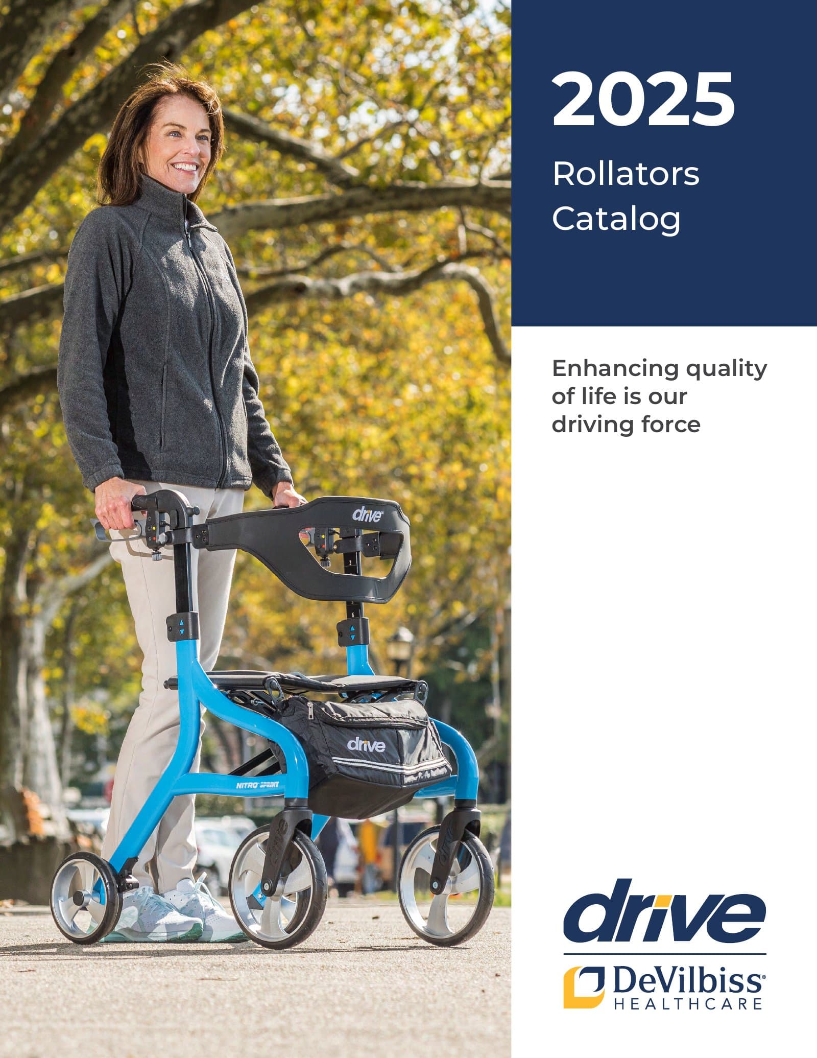 Drive Medical Rollators 2025 Catalog