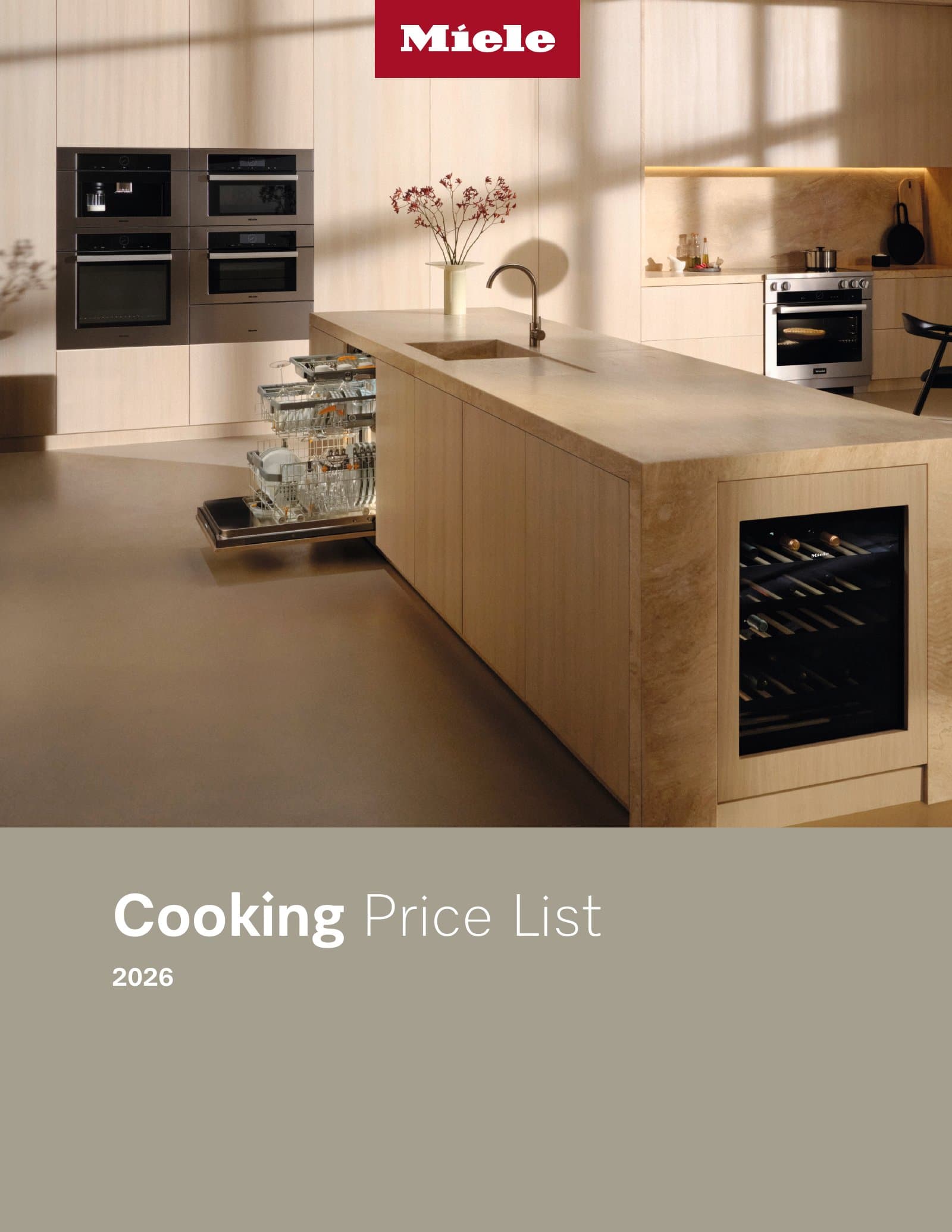 Miele USA 2026 Cooking Pricebook