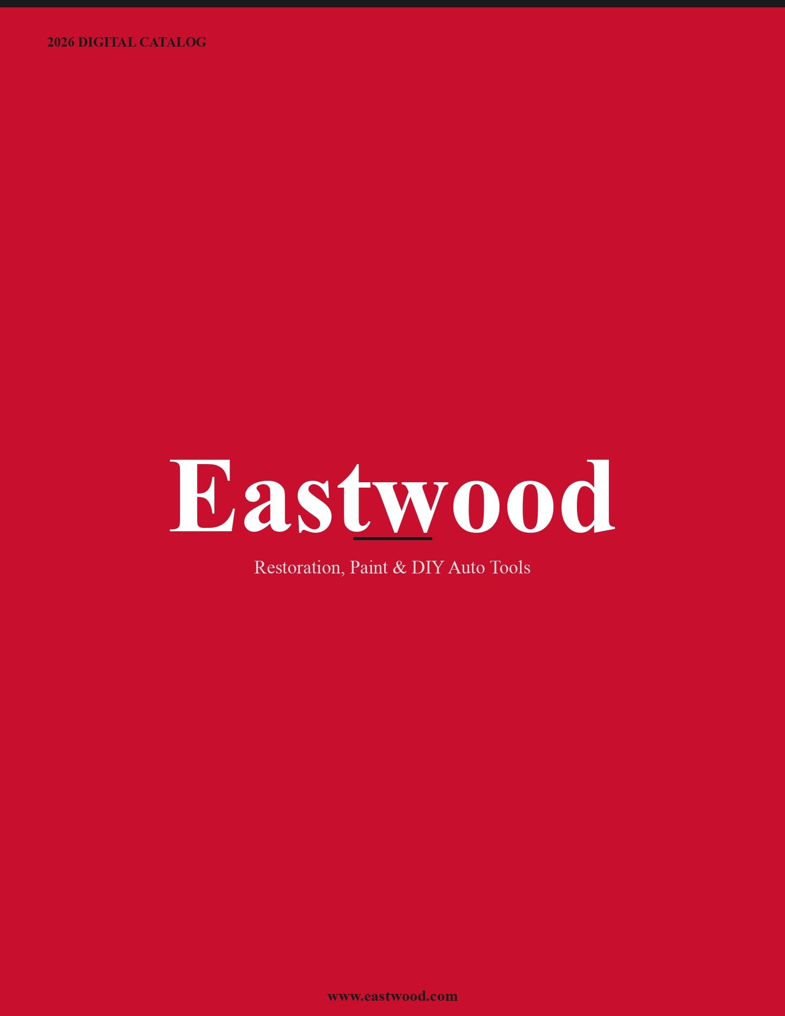 Eastwood 2026 Catalog