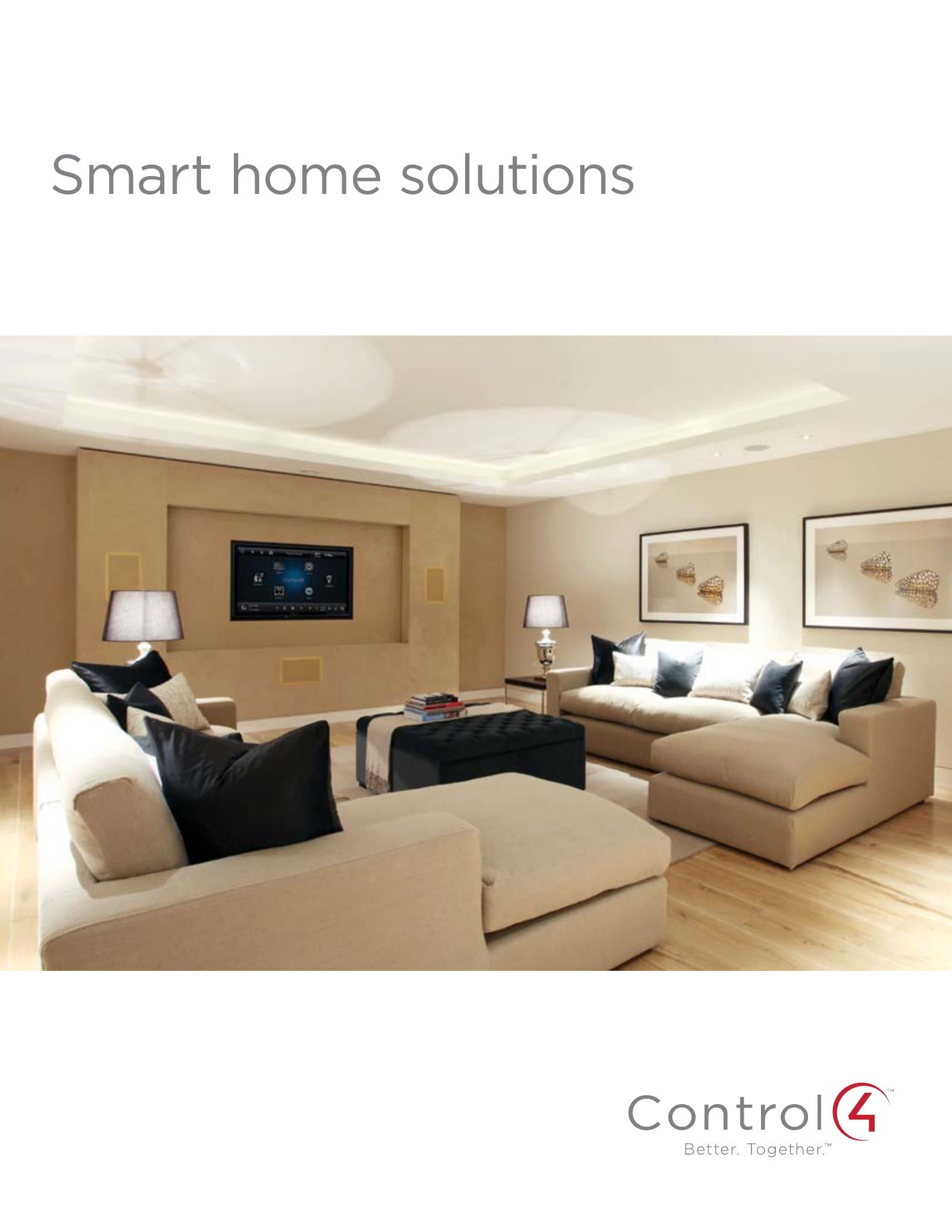 Control4 Smart Home Solutions Brochure