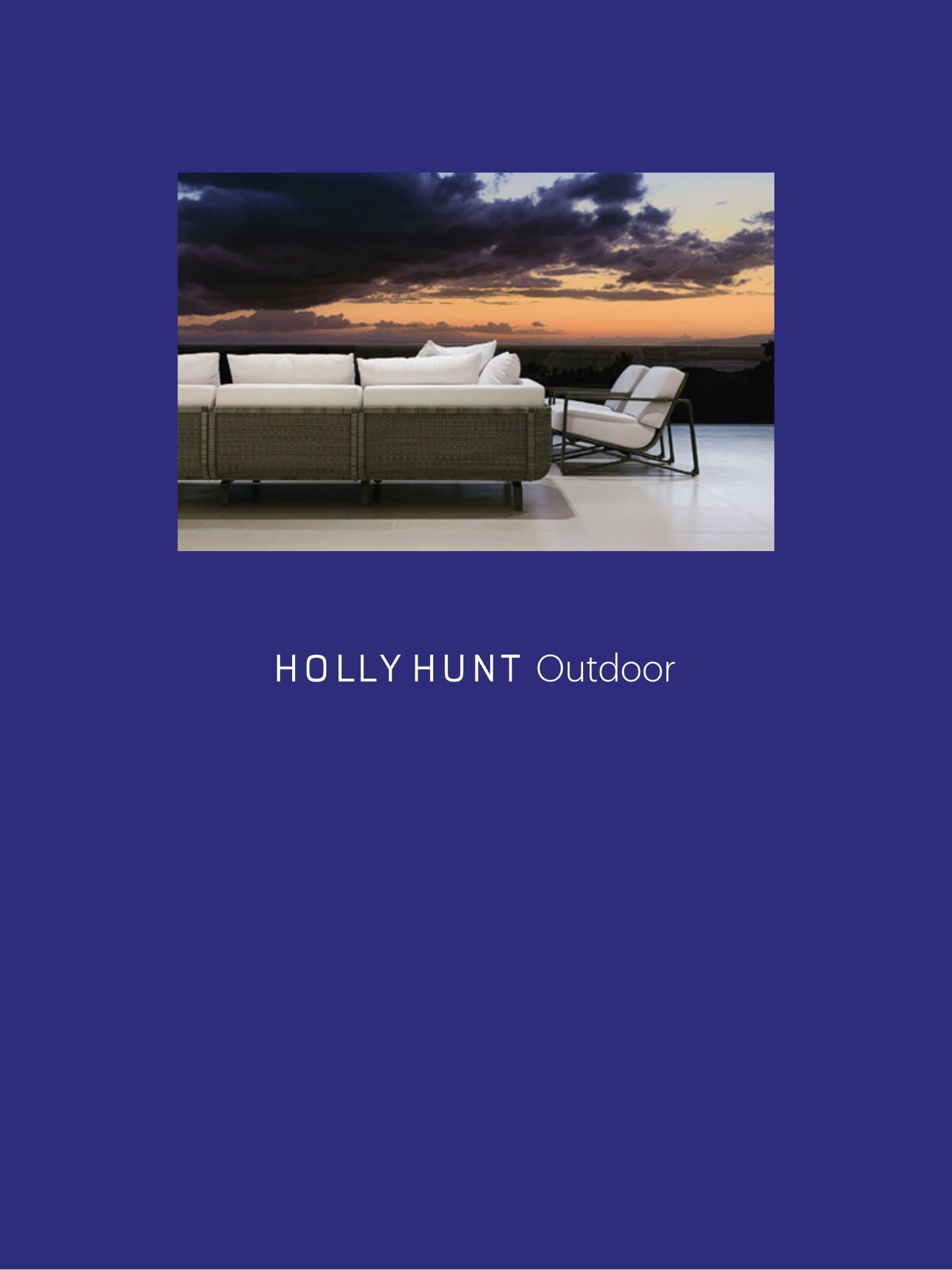 HOLLY HUNT Outdoor 2024 Brochure