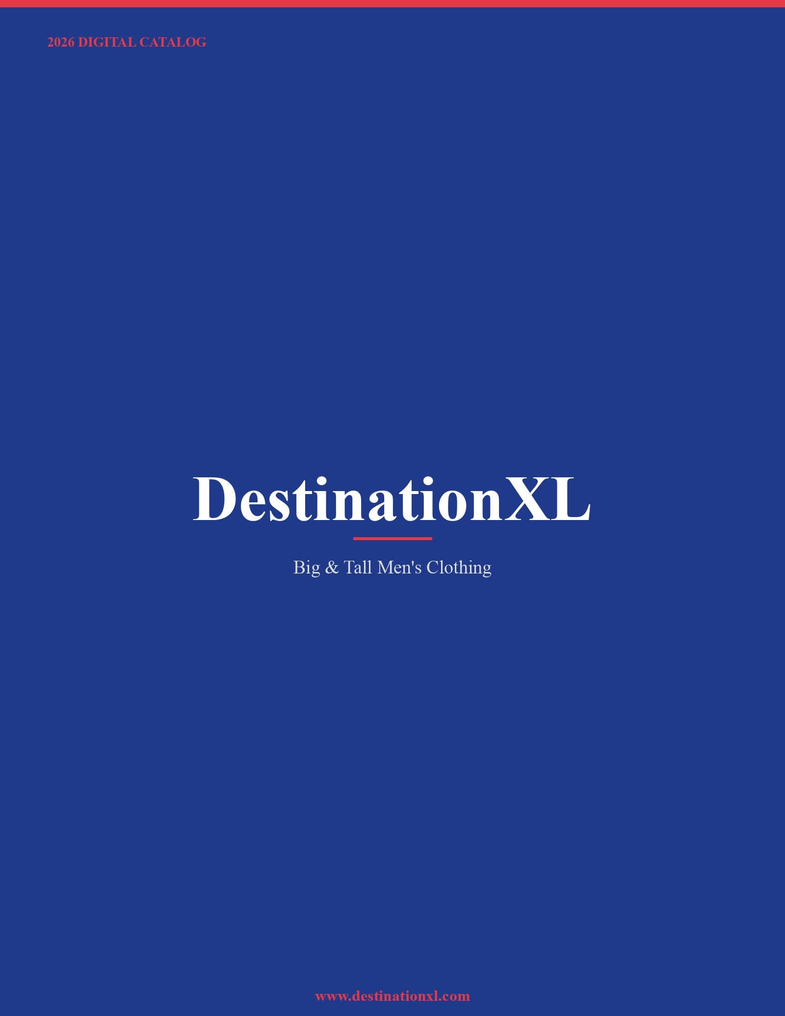 DestinationXL 2026 Catalog