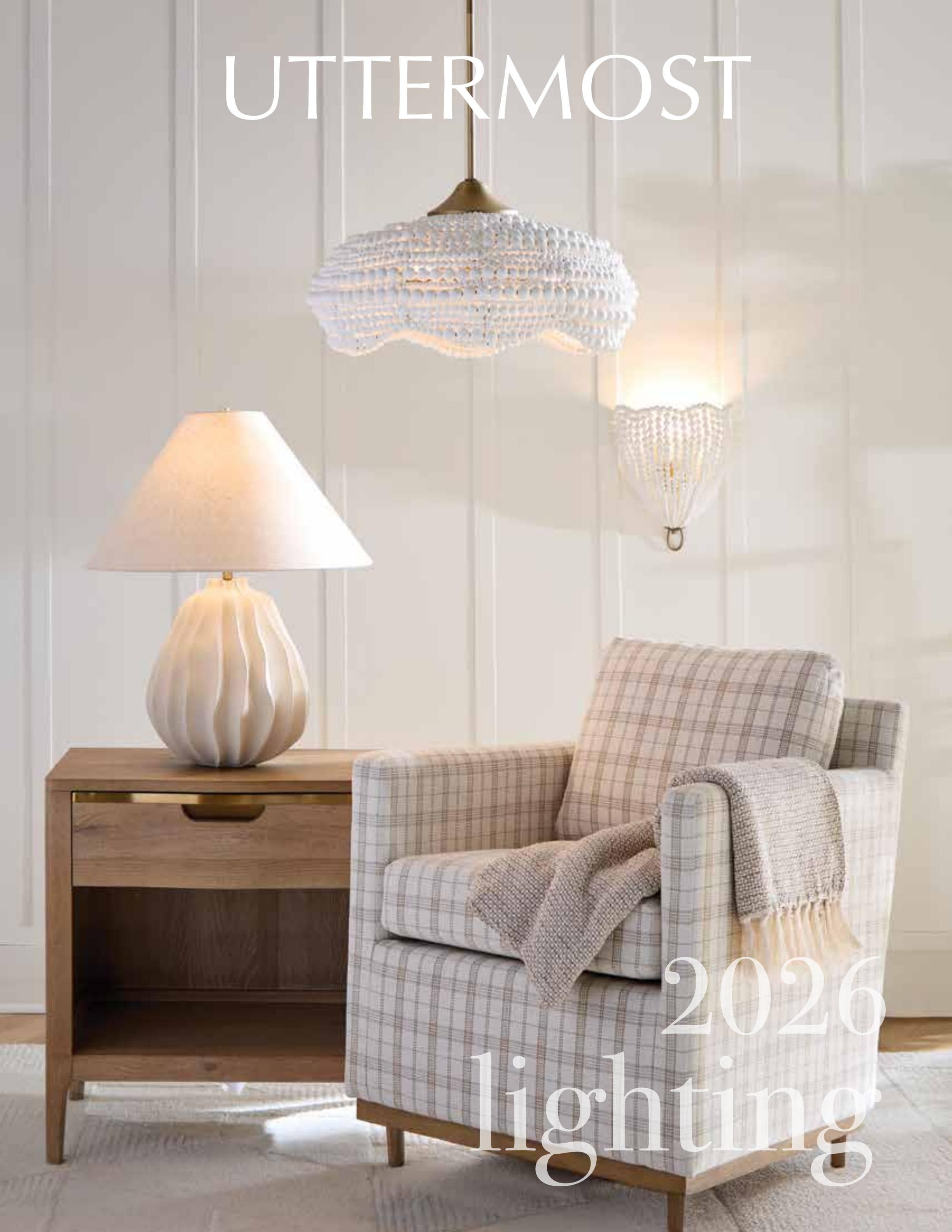 Uttermost Lamps & Lighting 2026 Catalog