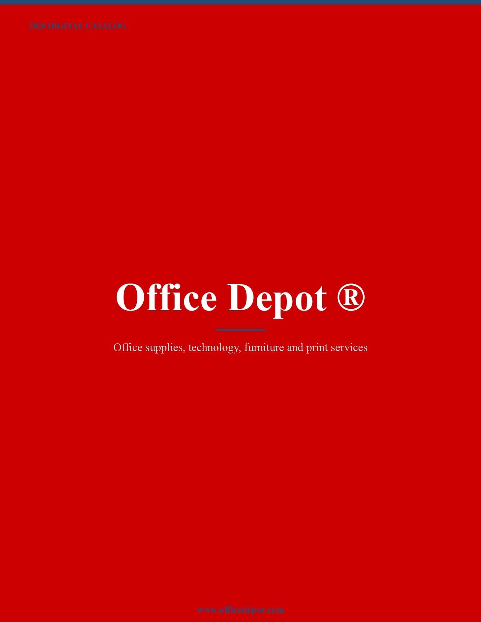 Office Depot ® 2026 Catalog
