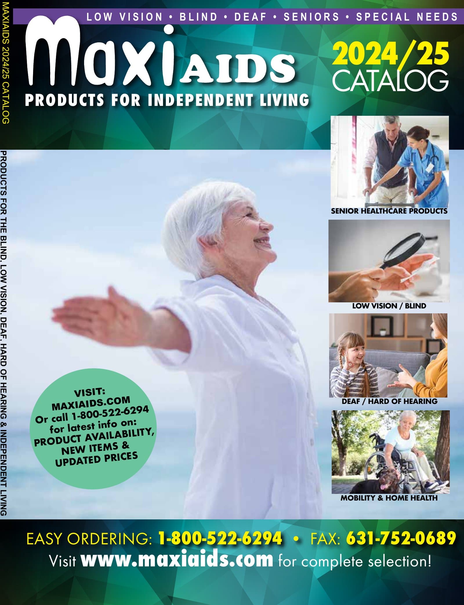 MaxiAids 2024-2025 Products for Independent Living Catalog