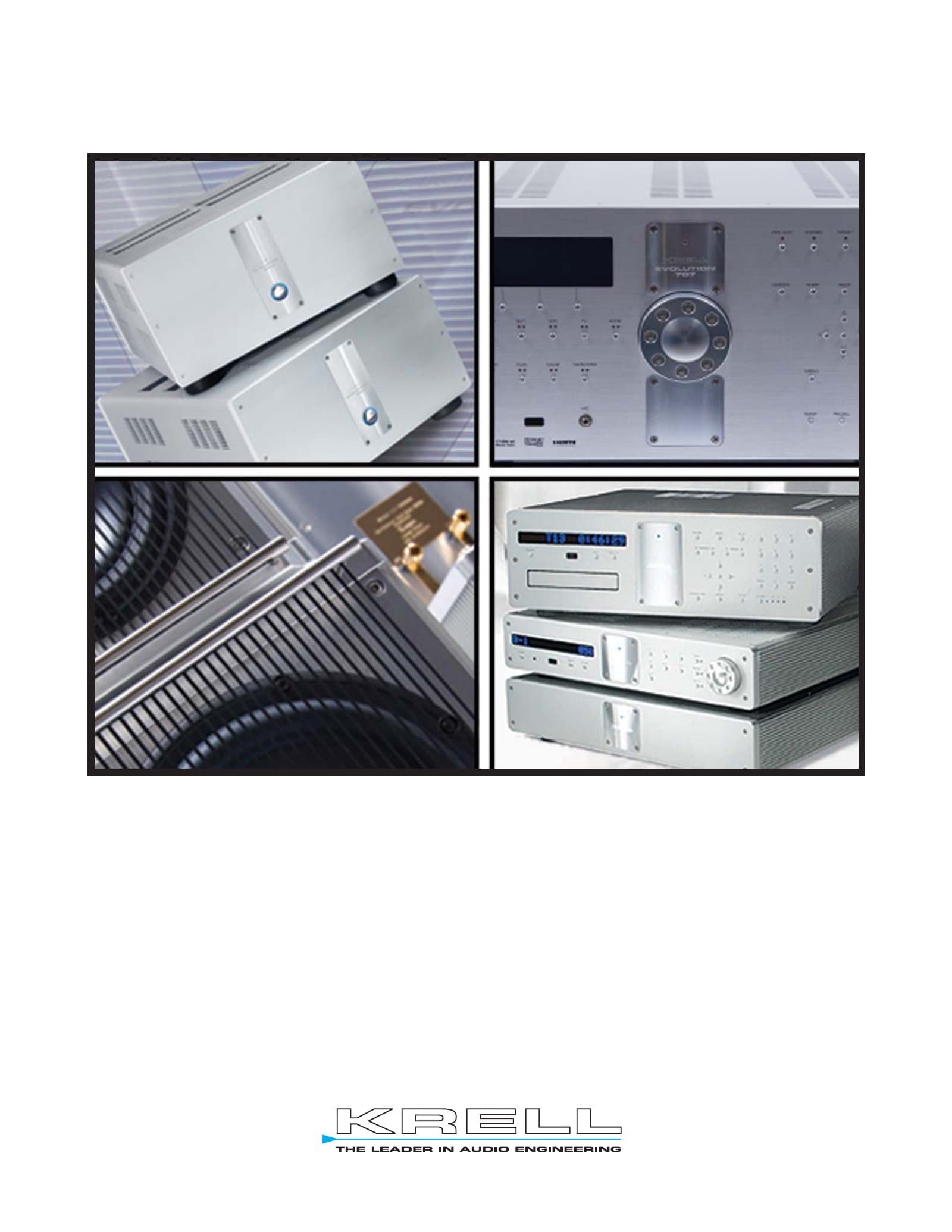 Krell Evolution 2012 Brochure