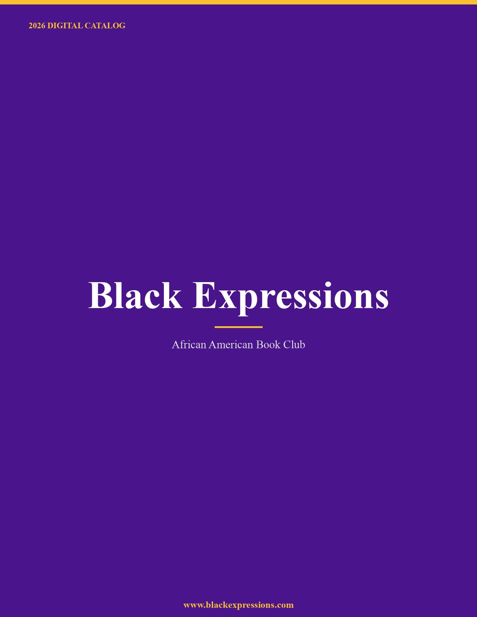 Black Expressions 2026 Catalog