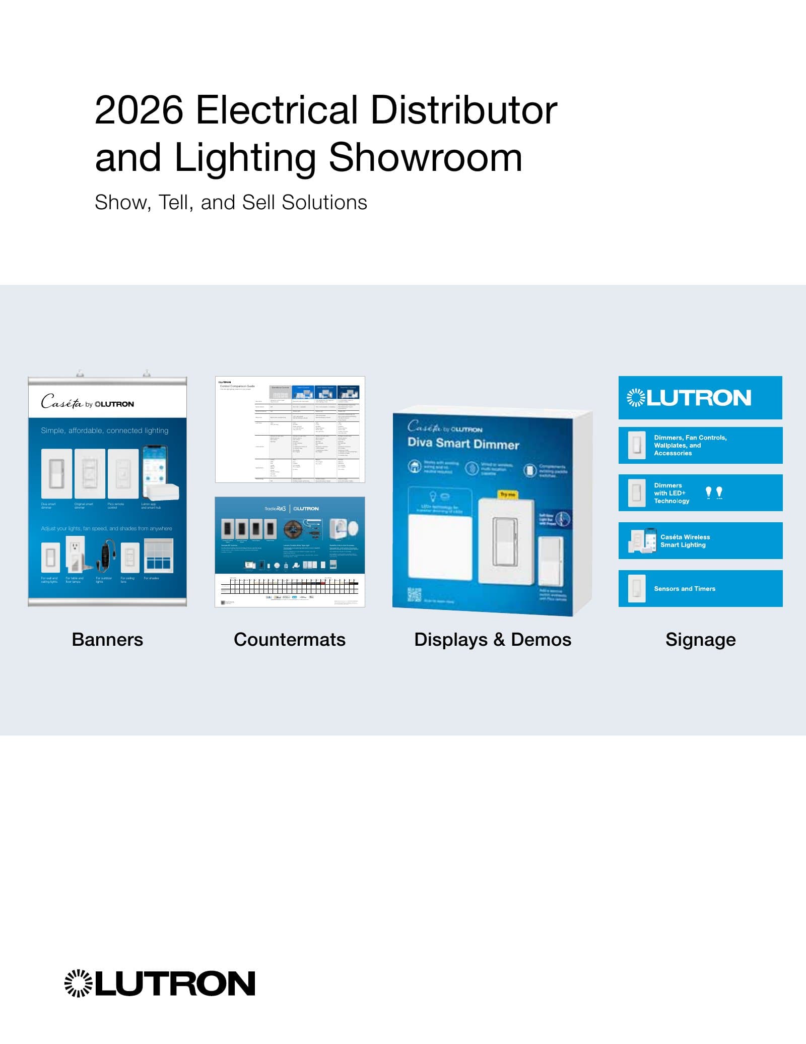 Lutron RadioRA 3 Sunnata Touch System Brochure