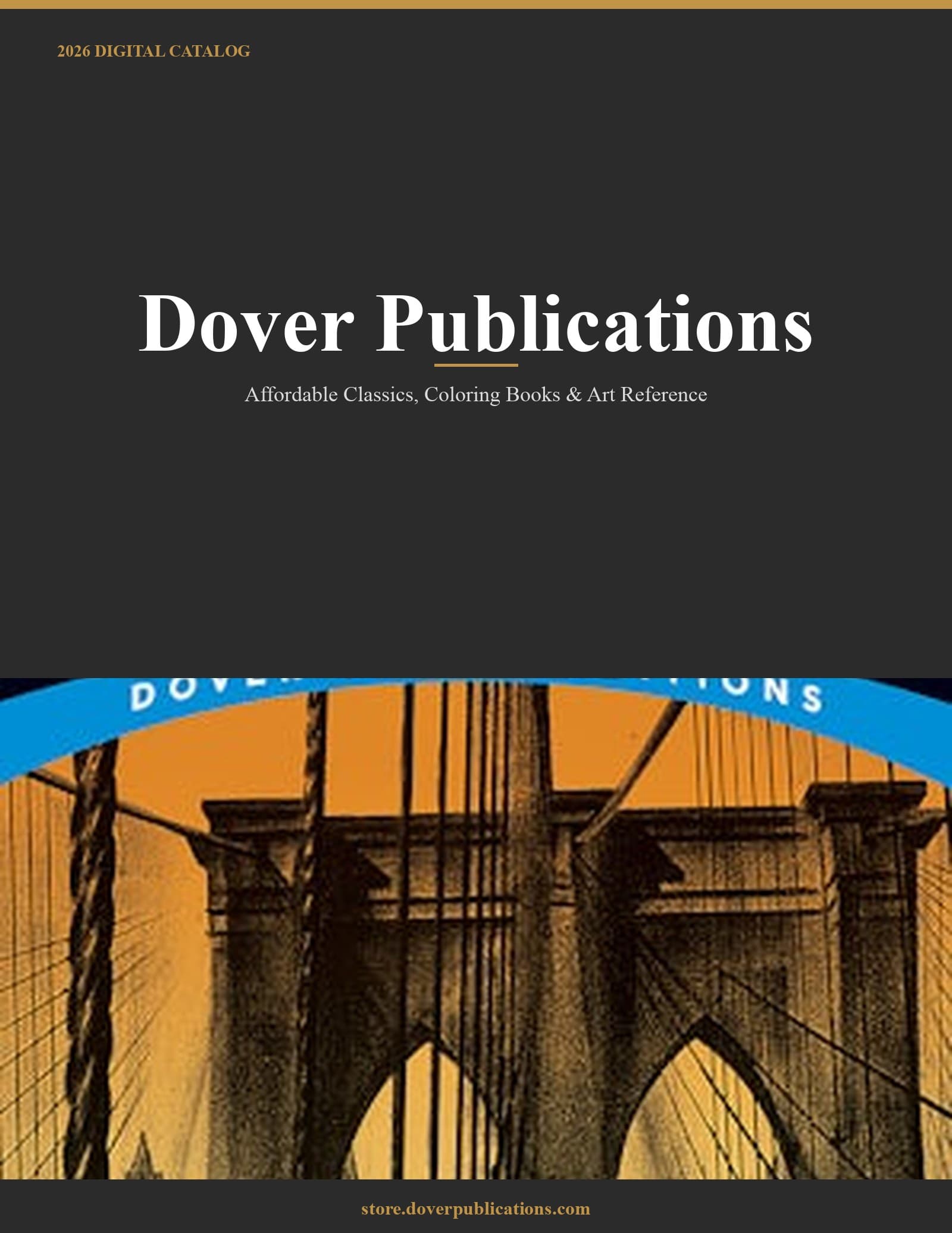 Dover Publications 2026 Catalog