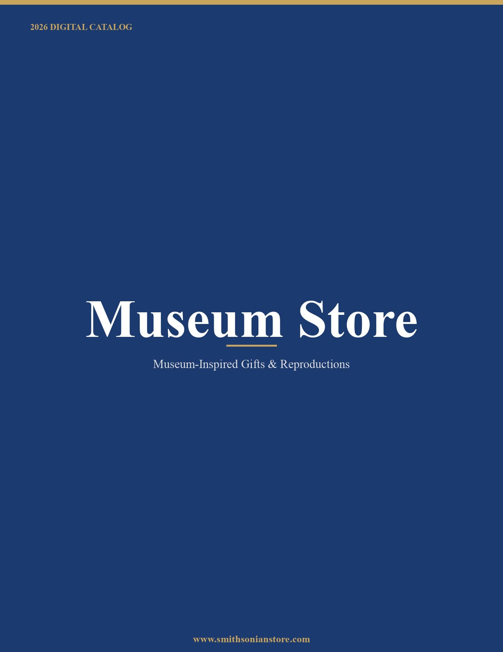 Museum Store 2026 Catalog