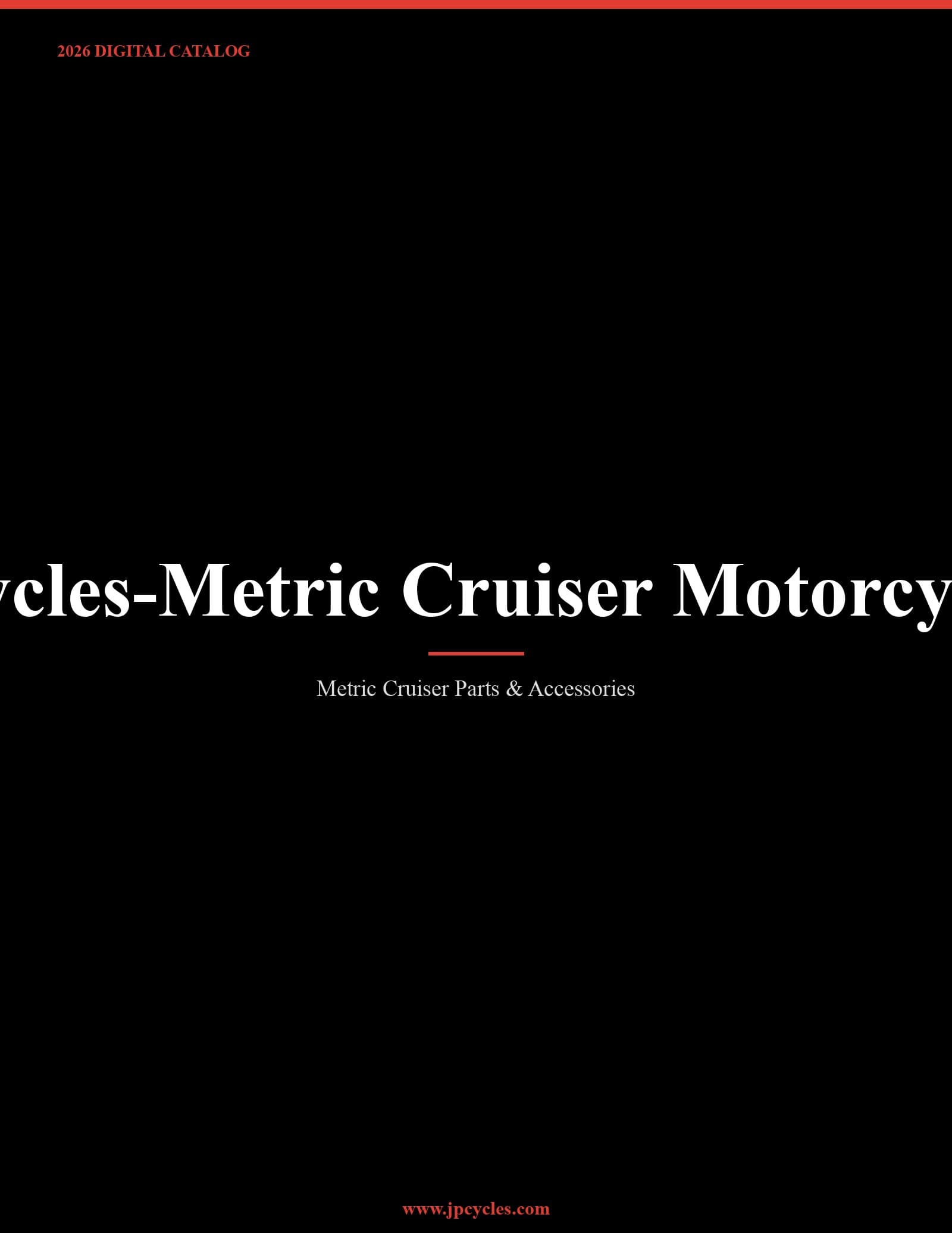 J & P Cycles-Metric Cruiser Motorcycle Parts 2026 Catalog