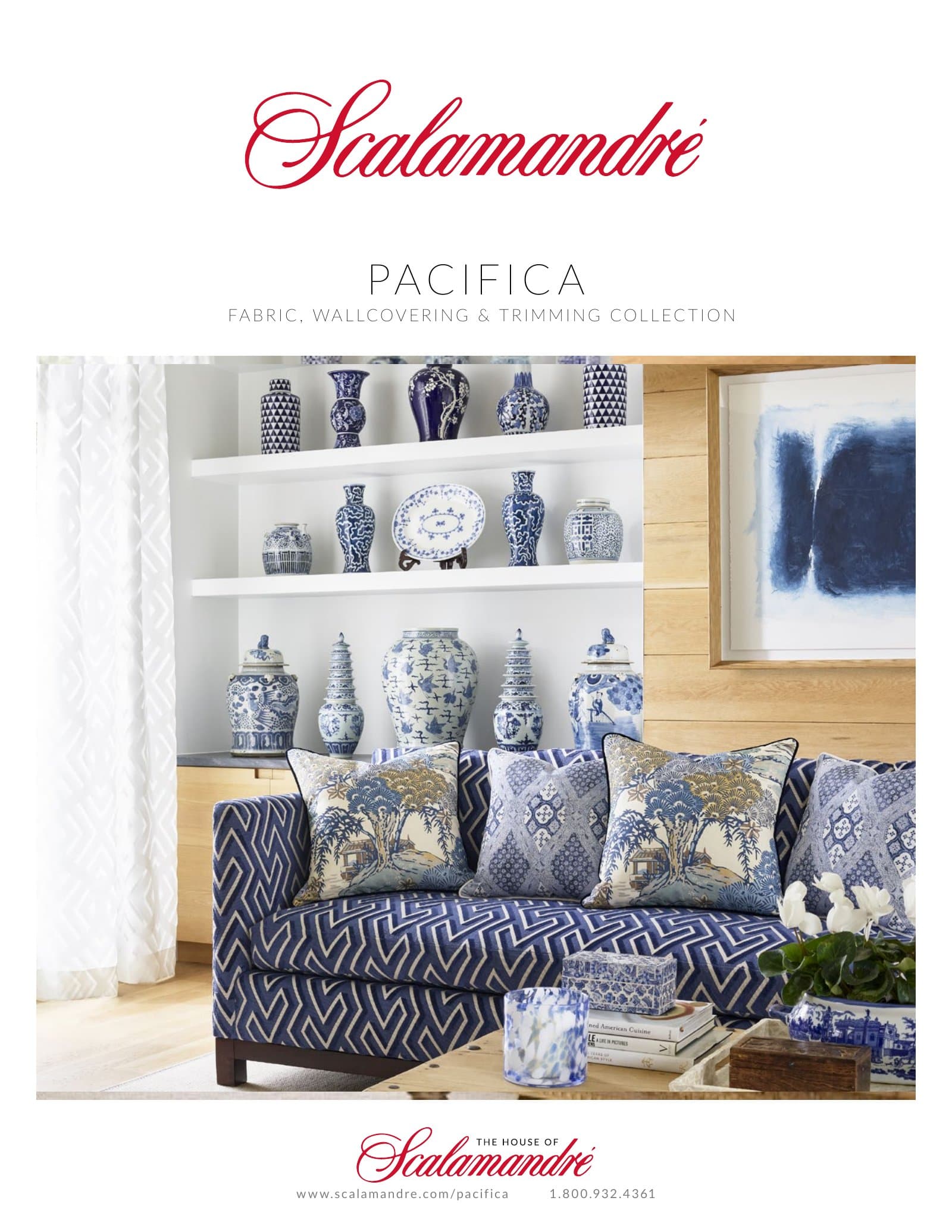Scalamandré Pacifica Fabric, Wallcovering & Trimming Lookbook