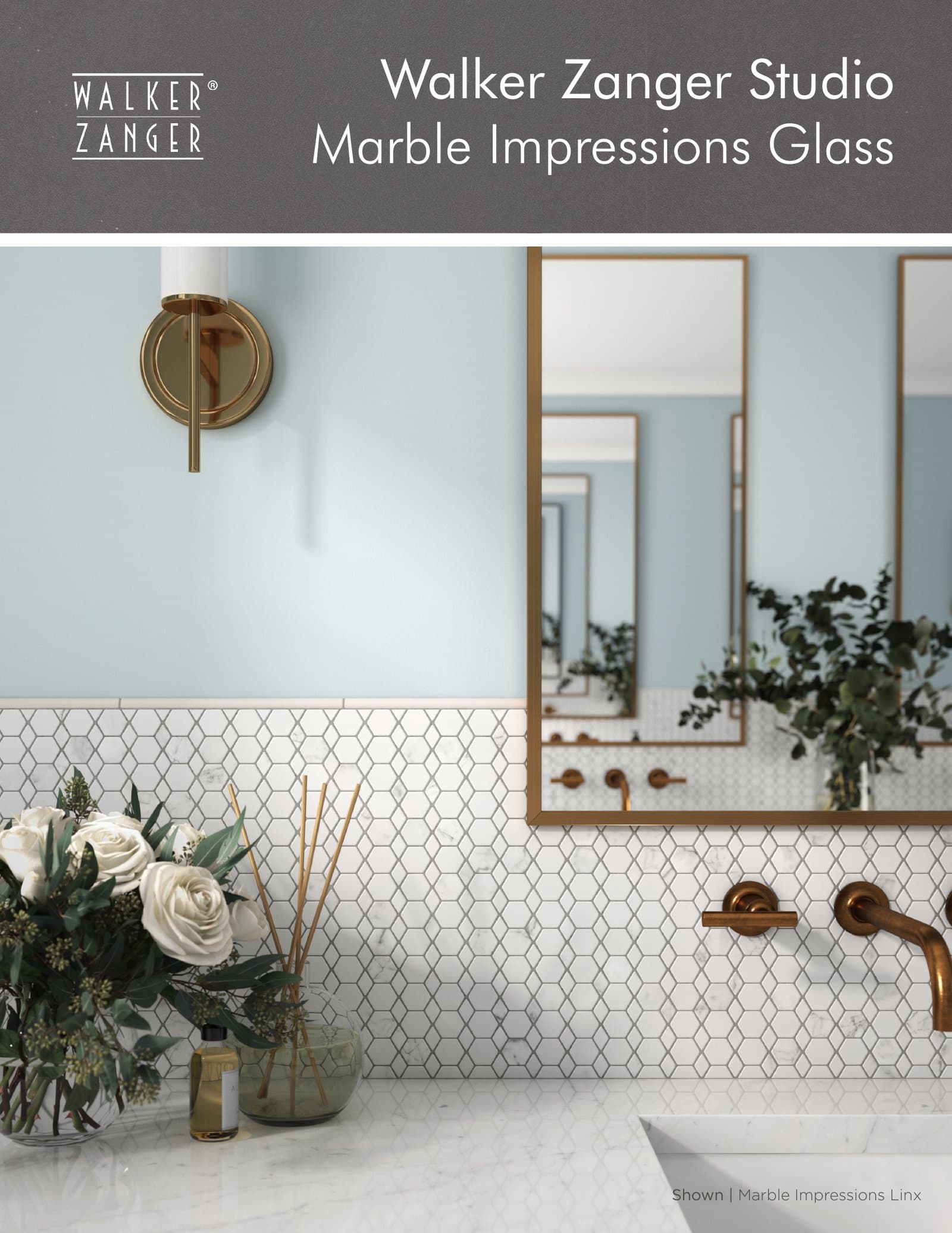 Walker Zanger Studio - Marble Impressions Glass