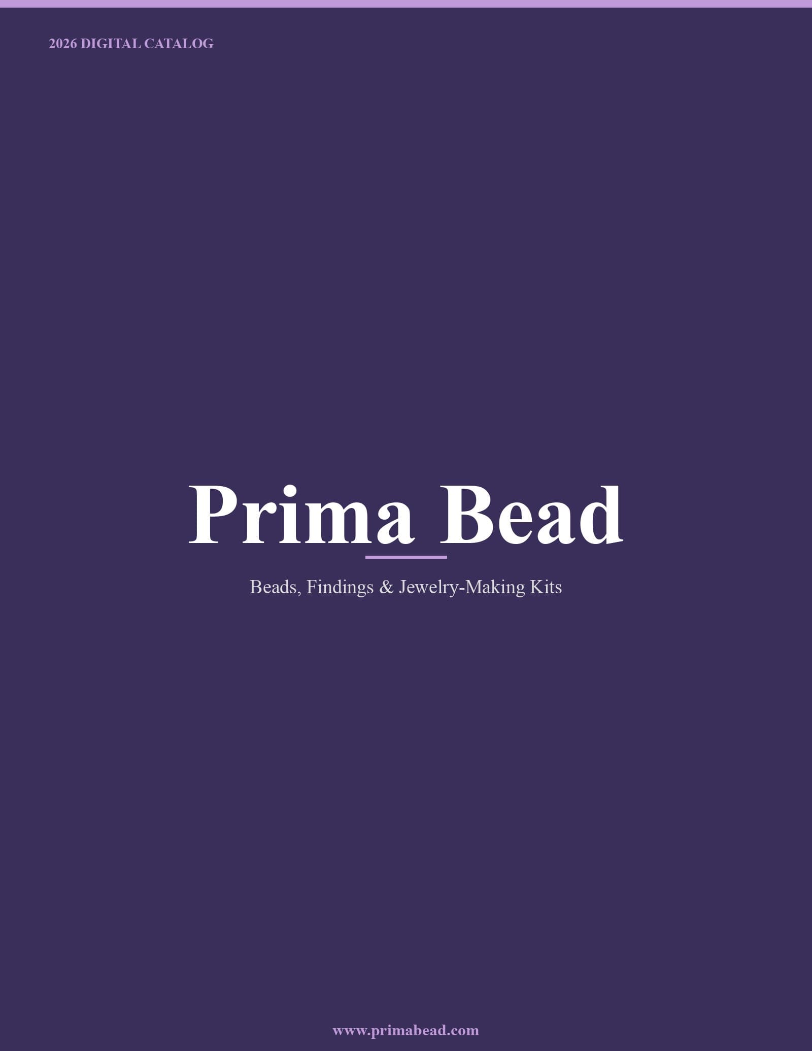 Prima Bead 2026 Catalog