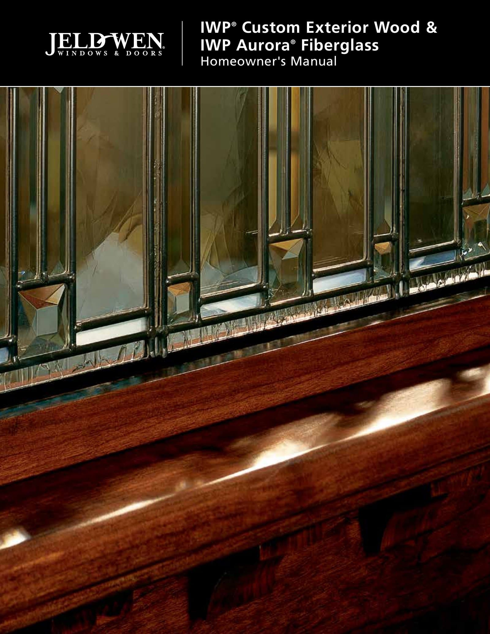 JELD-WEN IWP Custom Wood Exterior Doors