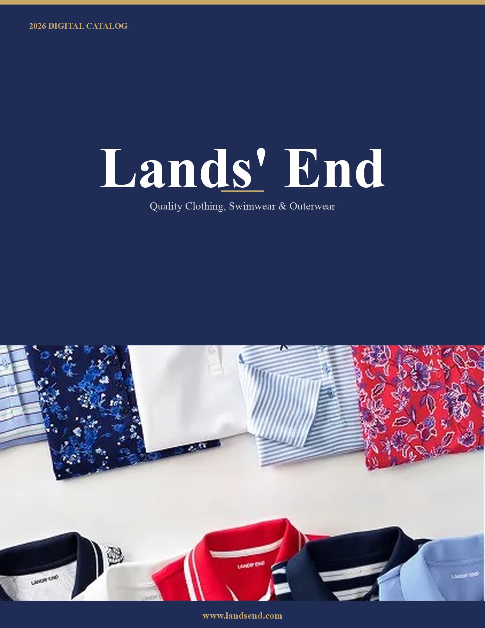 Lands' End 2026 Catalog