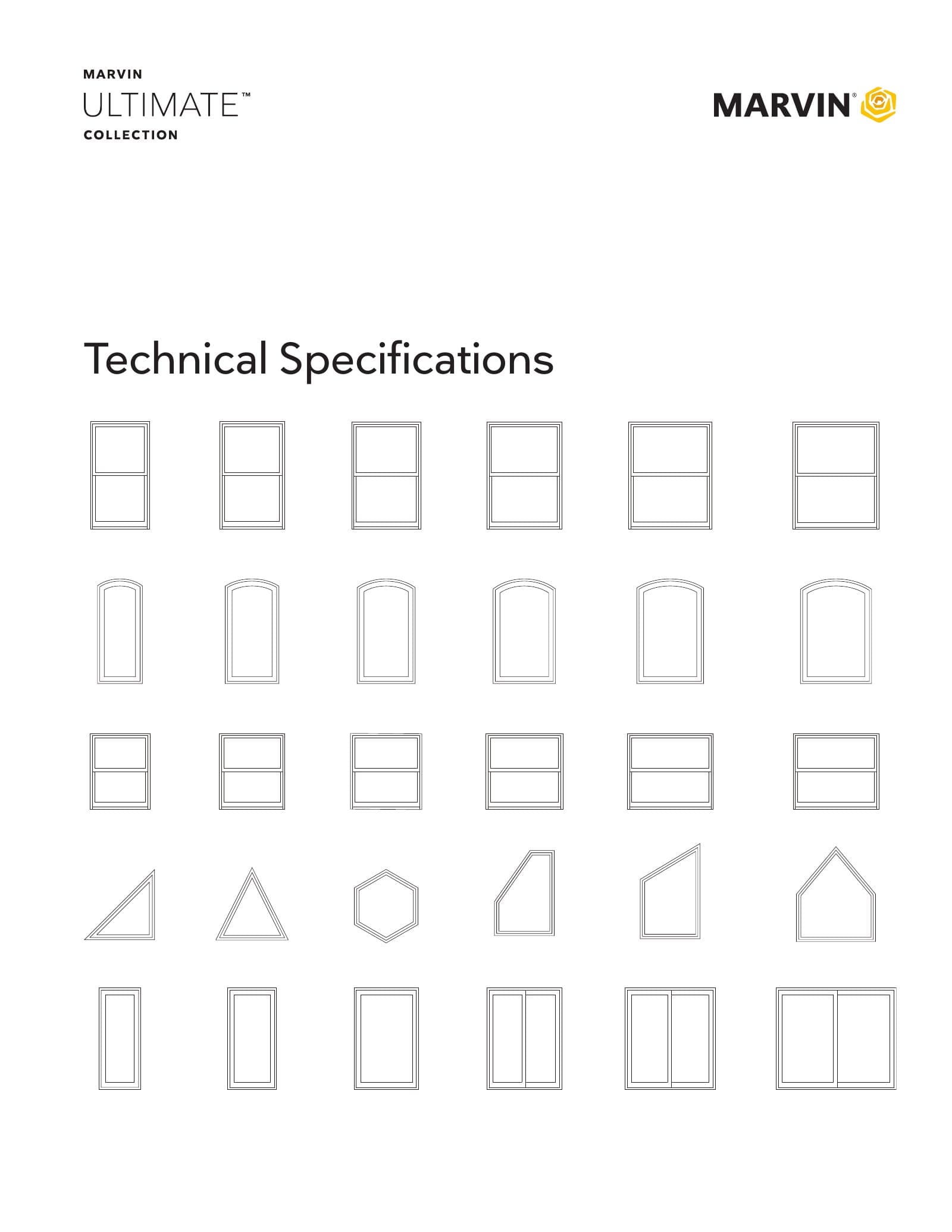 Marvin Ultimate 2024 Technical Specifications Catalog