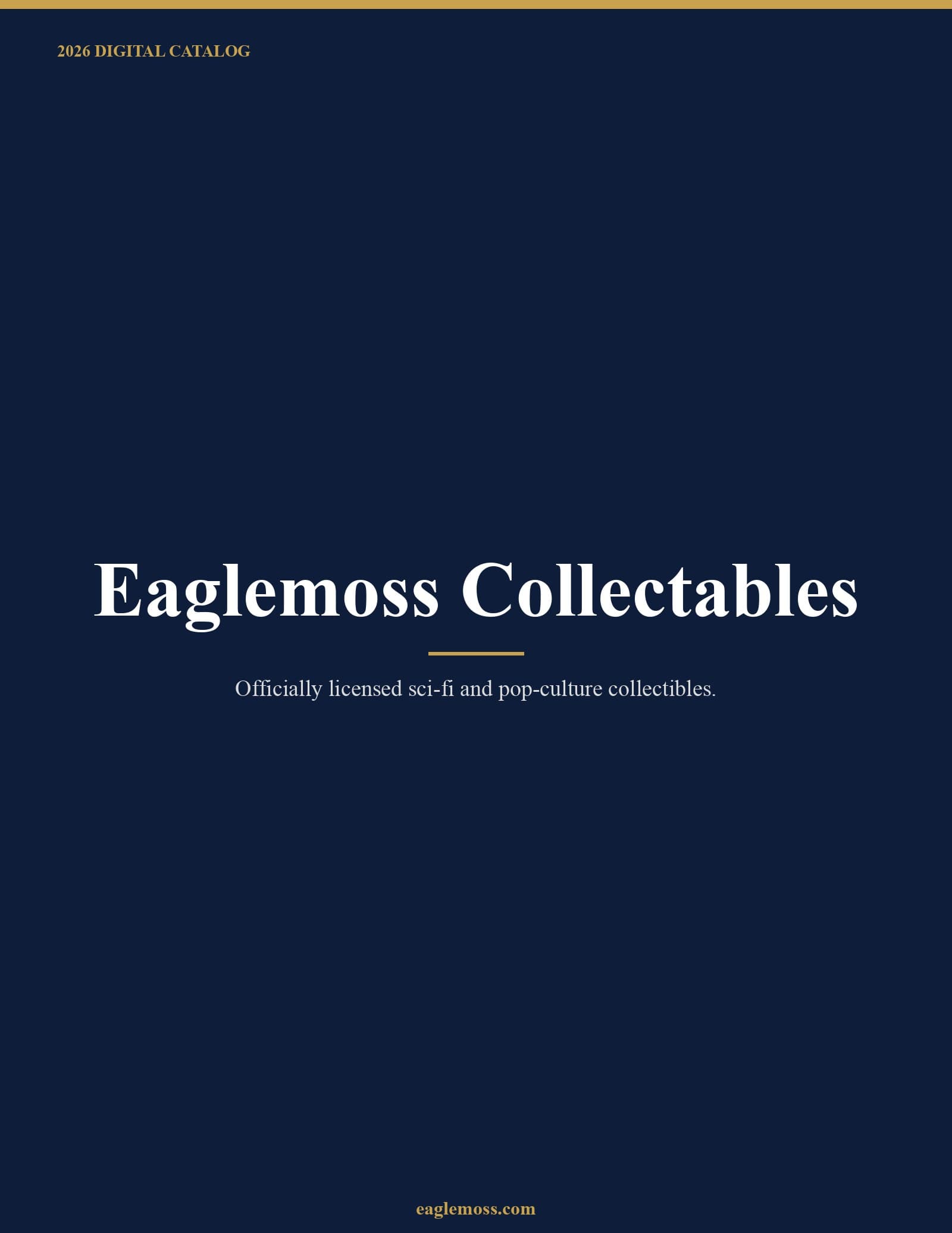 Eaglemoss Collectables 2026 Catalog