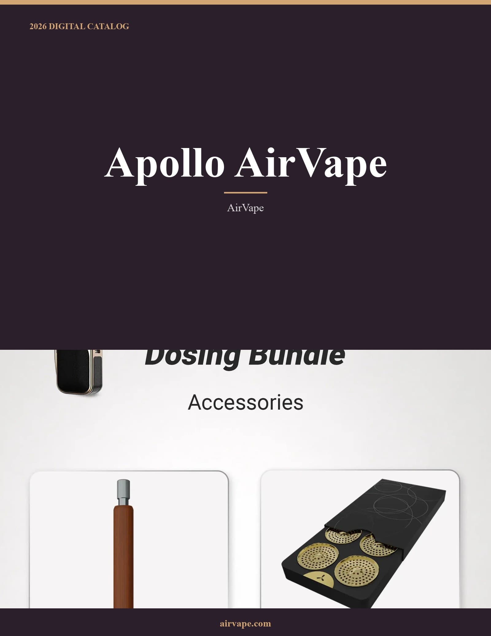 Apollo AirVape 2026 Catalog